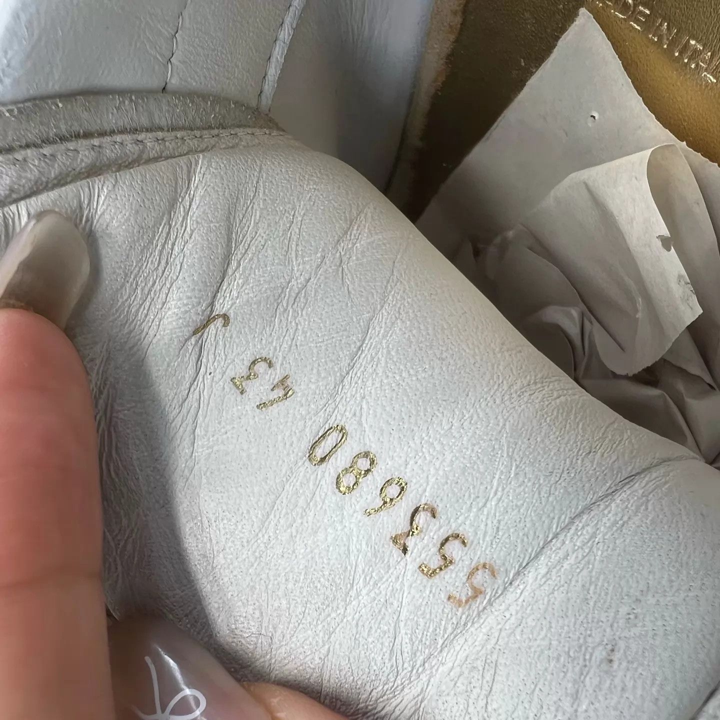 Alexander McQueen Alexander McQueen Gold-Tipped 43 Good Condition Boxed Size US 10 / EU 43 - 4 Thumbnail