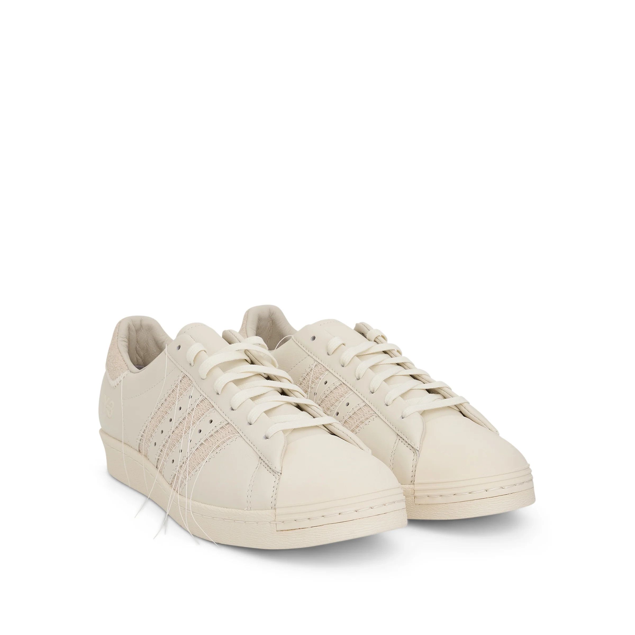 Y-3 o1mris0824 Superstar Sneaker in White Size US 8.5 / EU 41-42 - 2 Thumbnail