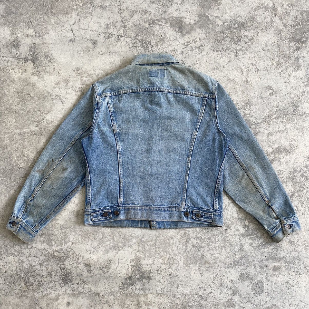 Levi's VTG 70’s Levi’s 505 Type 3 Faded Blue Trucker Denim Jacket Size US M / EU 48-50 / 2 - 12 Thumbnail