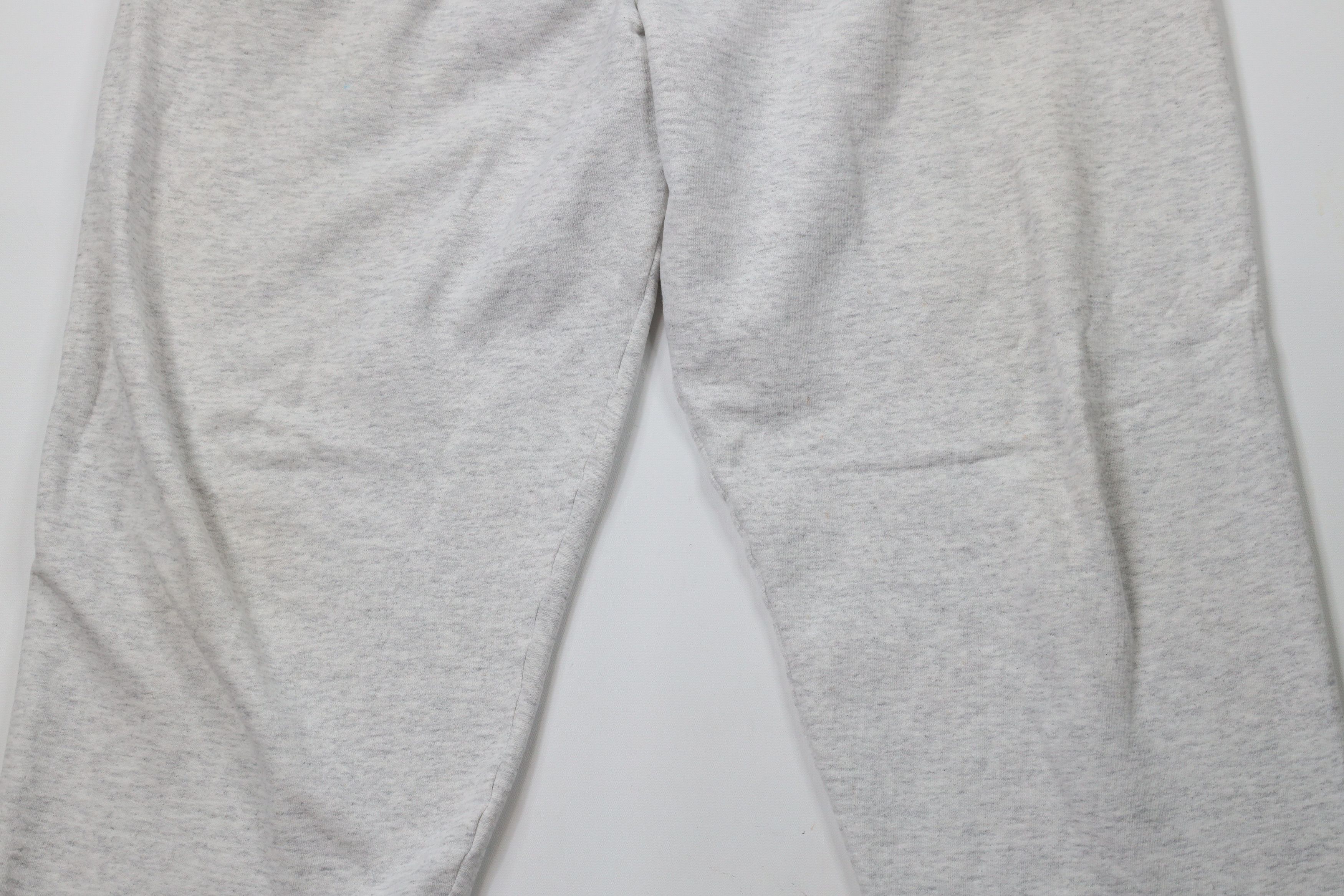 Vintage Vintage 90s Streetwaer Blank Cuffed Sweatpants Joggers Gray Size US 36 / EU 52 - 3 Thumbnail