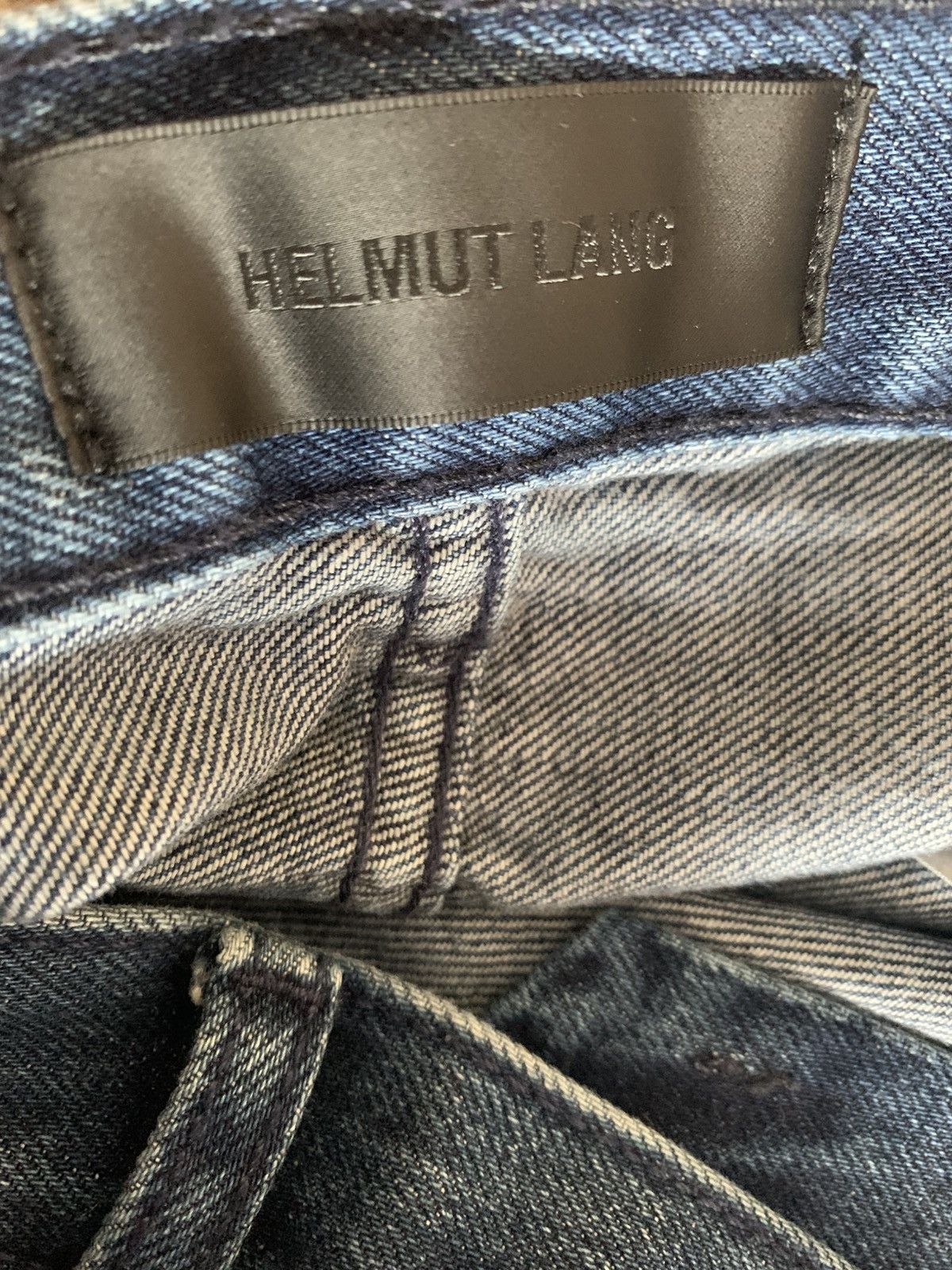 Helmut Lang HELMUT LANG ZIPPER WIDE JEANS Size US 32 / EU 48 - 24 Thumbnail