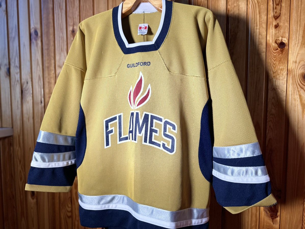 MLB × NHL Guildford Flames EIHL Hockey Jersey Size US M / EU 48-50 / 2 - 11 Thumbnail