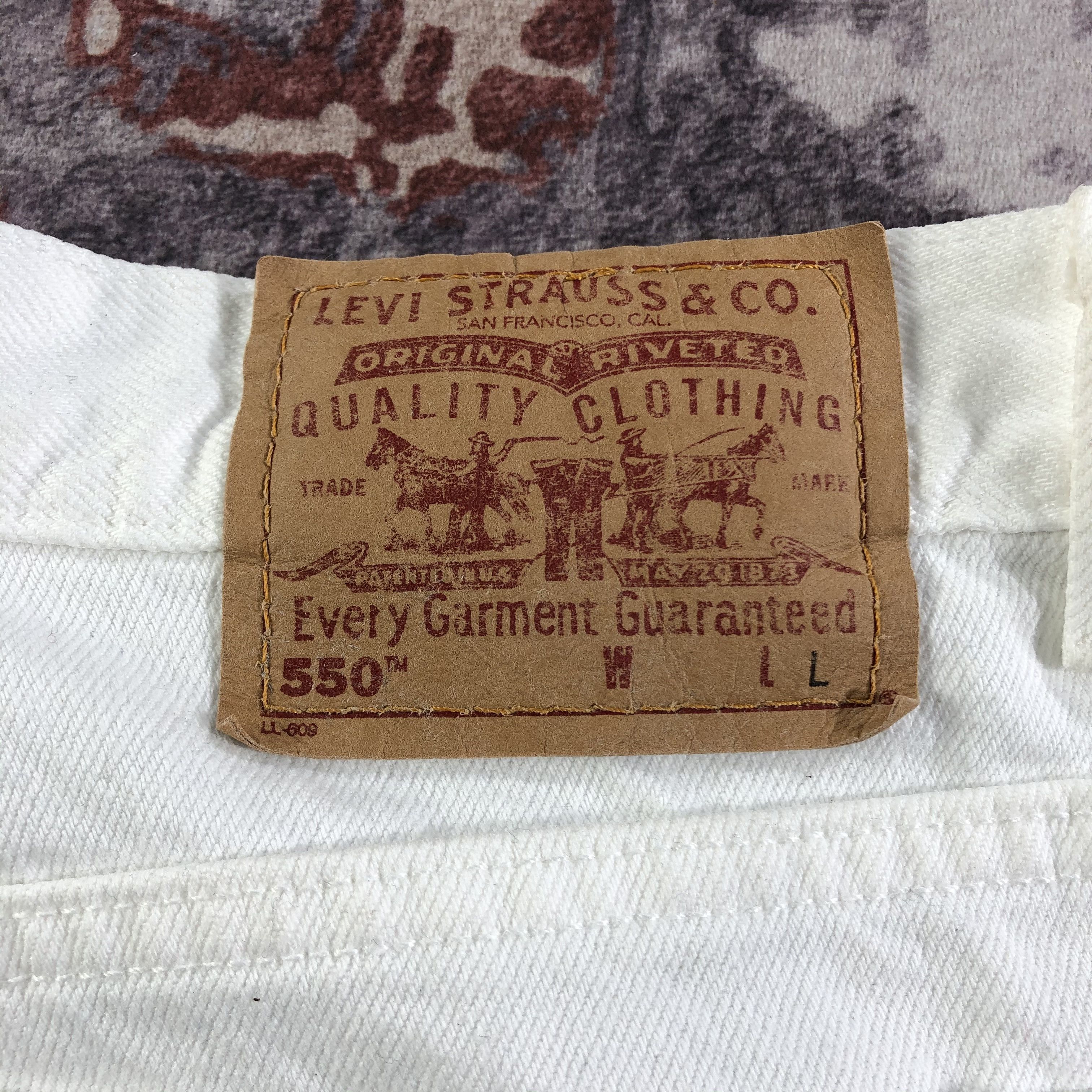 Levi's × Levi's Vintage Clothing × Vintage Vintage 90s Levis 550 Jeans-JM3201 Size US 32 / EU 48 - 5 Thumbnail