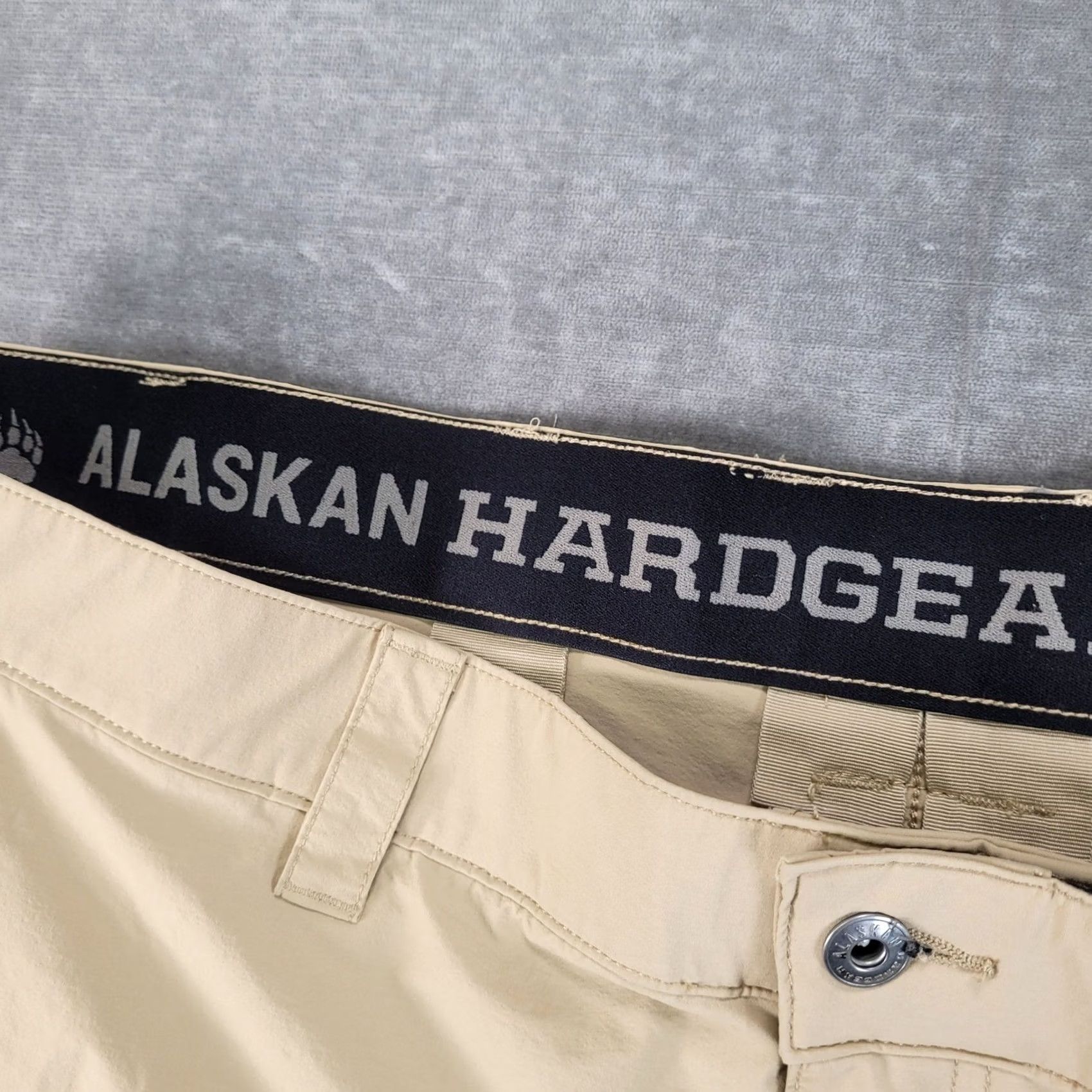 CO Alaskan Hardgear Duluth Trading Co Mens 40x30 Khaki Cargo Pants Size US 40 / EU 56 - 3 Thumbnail