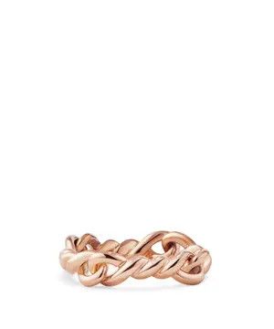 David Yurman o1s1wg111025 R13346 /Size 8 /Continuance Ring in Golden Size ONE SIZE - 1 Preview