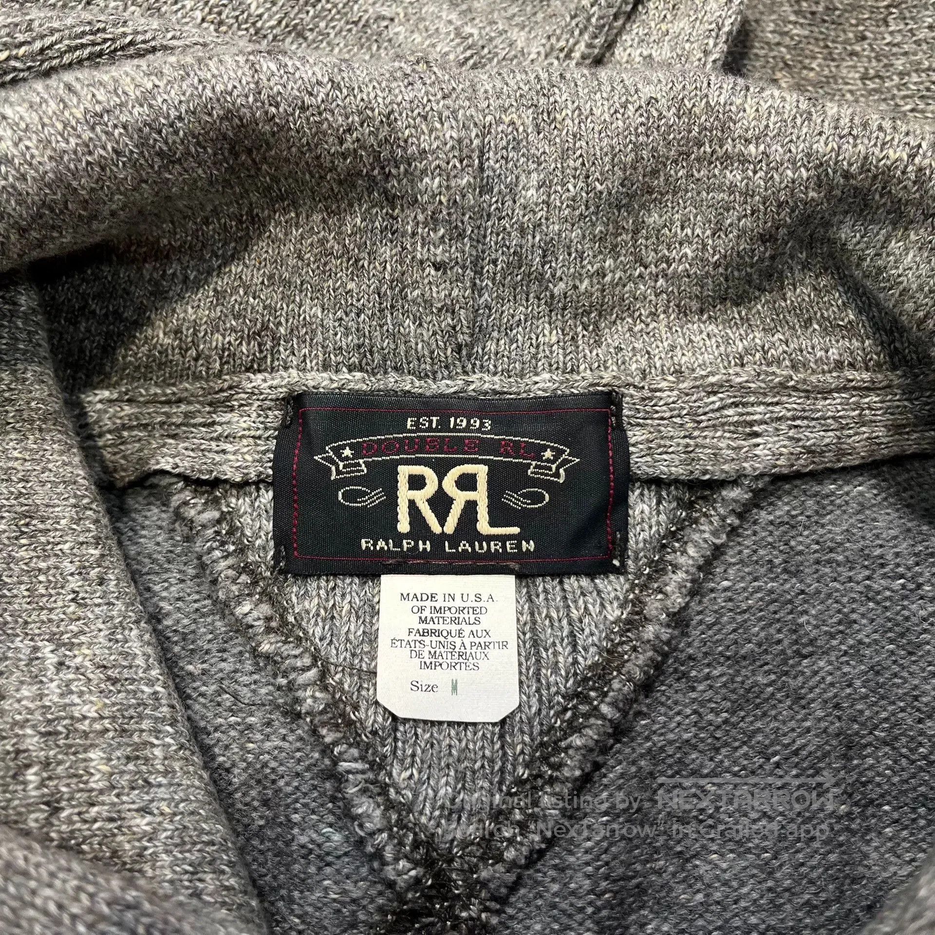 RRL Ralph Lauren RRL Ralph Lauren Knit Sweatshirt. Size US M / EU 48-50 / 2 - 3 Thumbnail