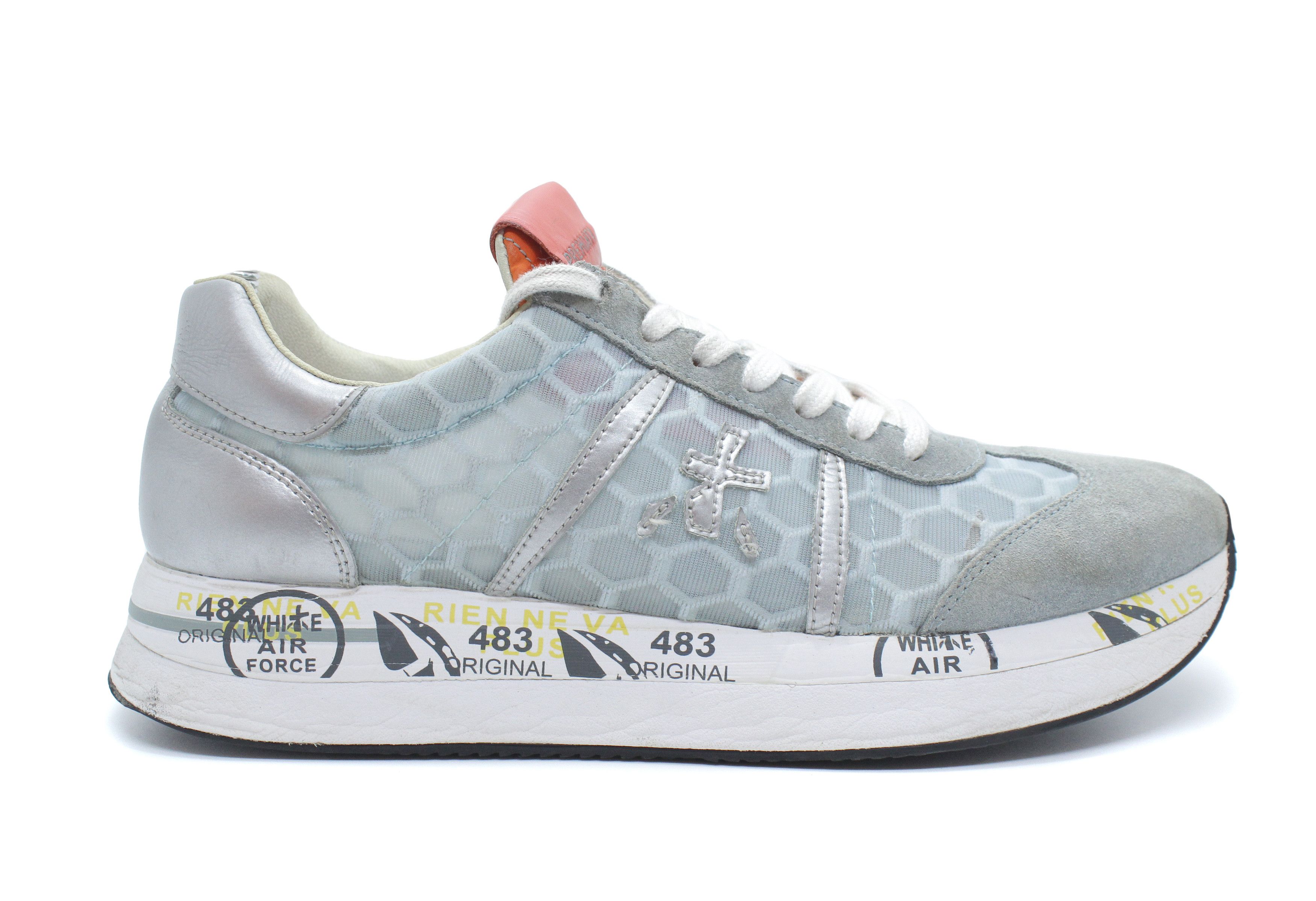Premiata Suede Mesh Sneakers Size US 8 / EU 41 - 2 Thumbnail