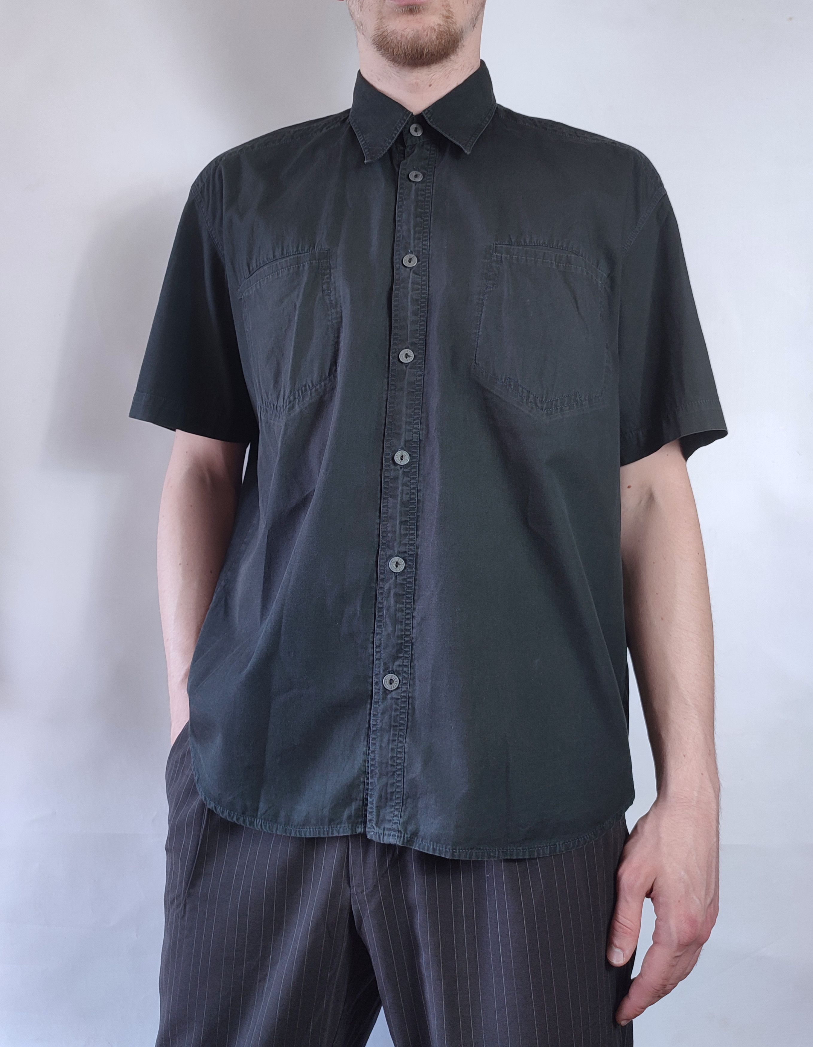 Other Vintage Versace faded metal button shirt Size US L / EU 52-54 / 3 - 2 Thumbnail