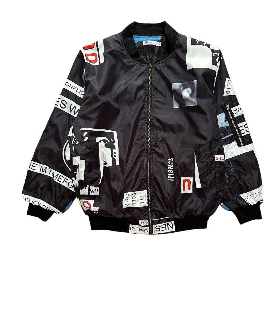Band Tees Corrosion Printed Bomber Jacket Size US M / EU 48-50 / 2 - 7 Thumbnail