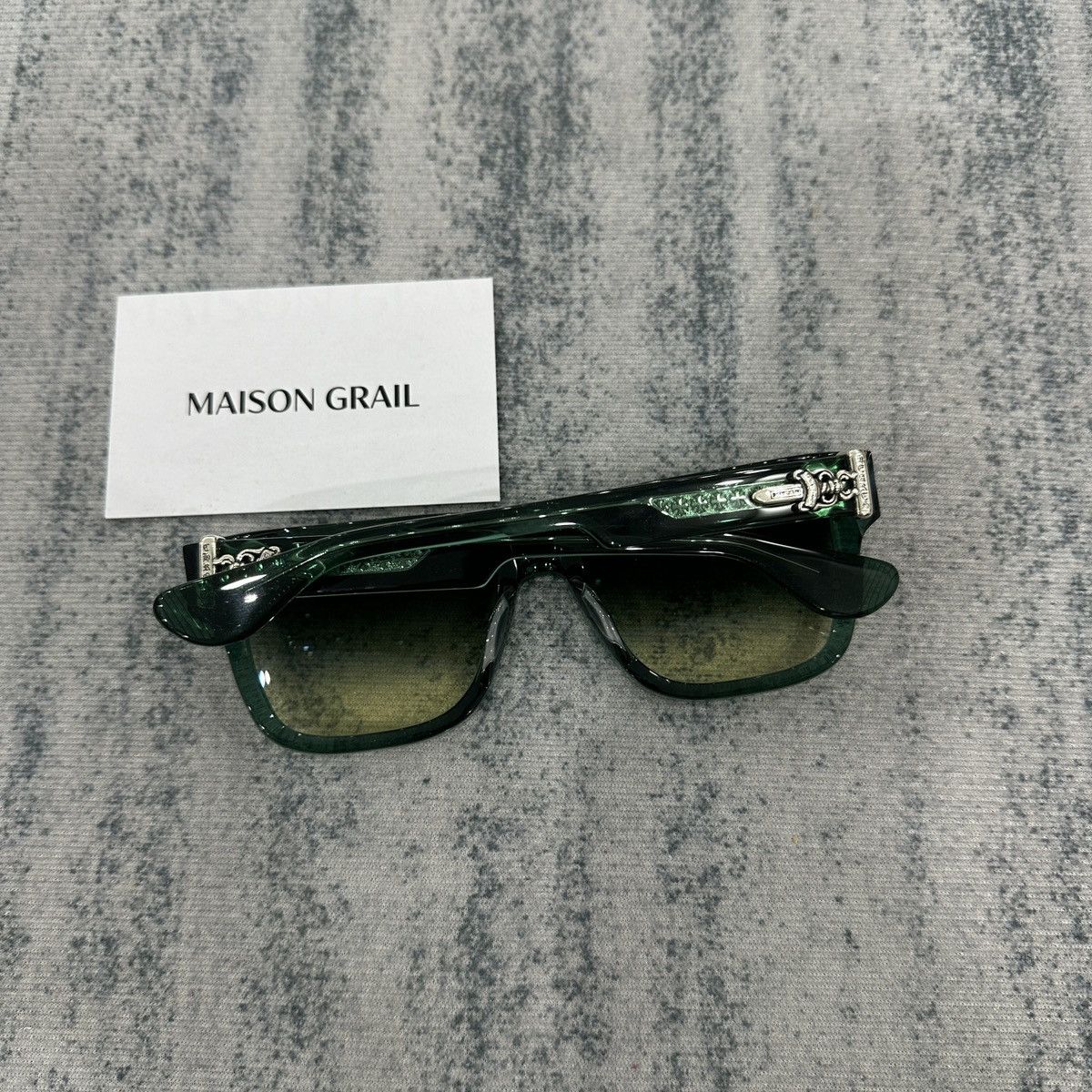 Chrome Hearts CHROME HEARTS BOX OFFICER MARINE SUNGLASSES Size ONE SIZE - 4 Thumbnail