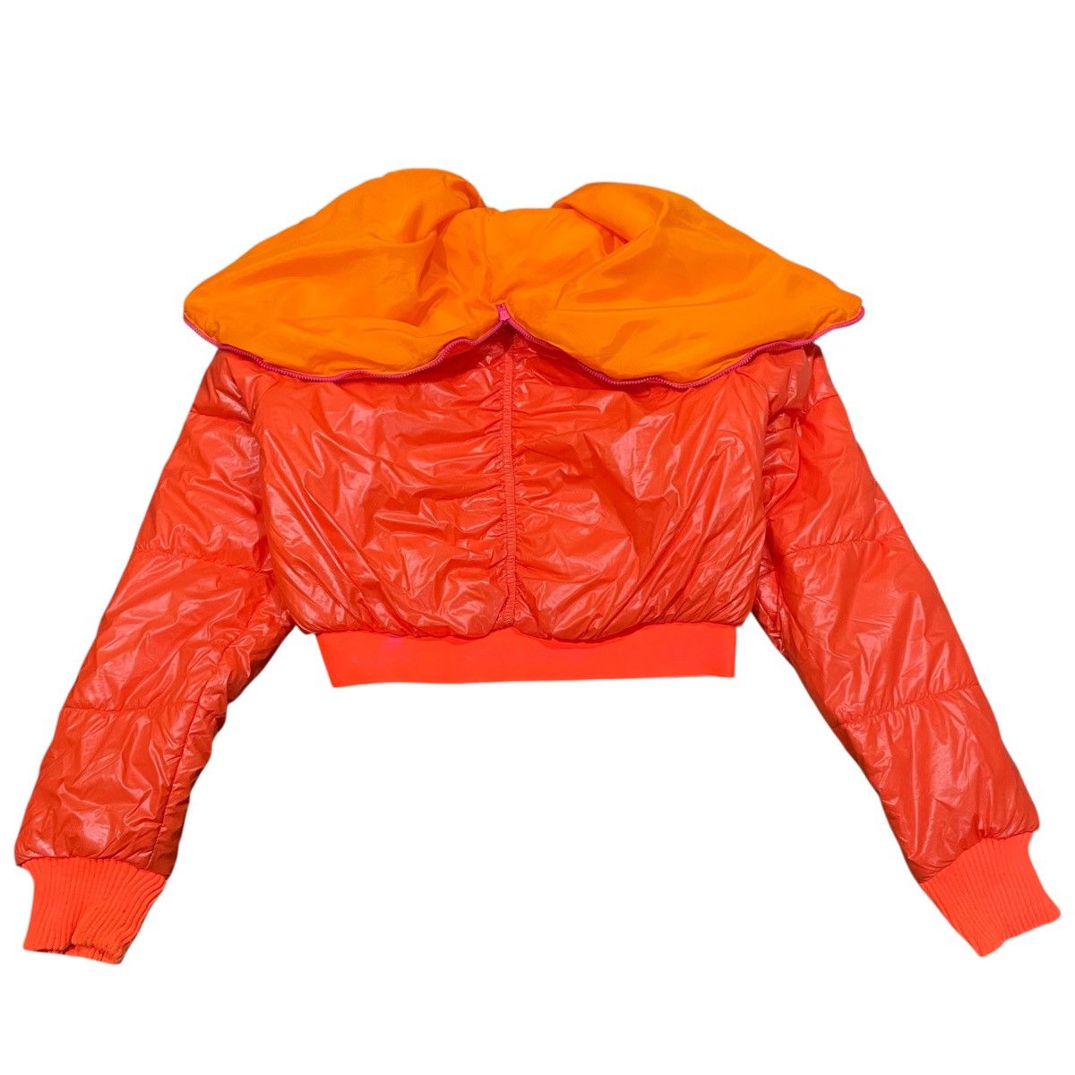 Adidas × Stella McCartney Adidas Stella McCartney StellaSport Hooded Crop Puffer Size L / US 10 / IT 46 - 6 Thumbnail