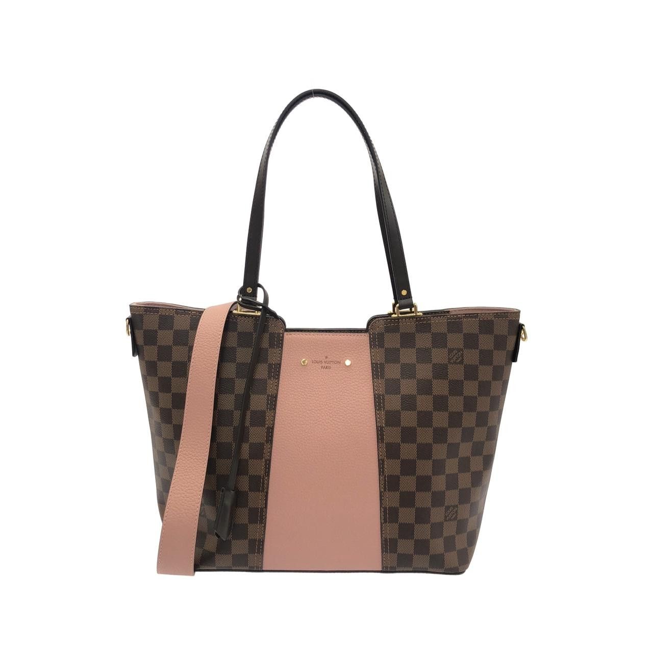 Louis Vuitton Louis Vuitton Louis Vuitton Damier Jersey Bag Textile Tote Bag N44041 DUTY FREE for USA Size ONE SIZE - 1 Thumbnail