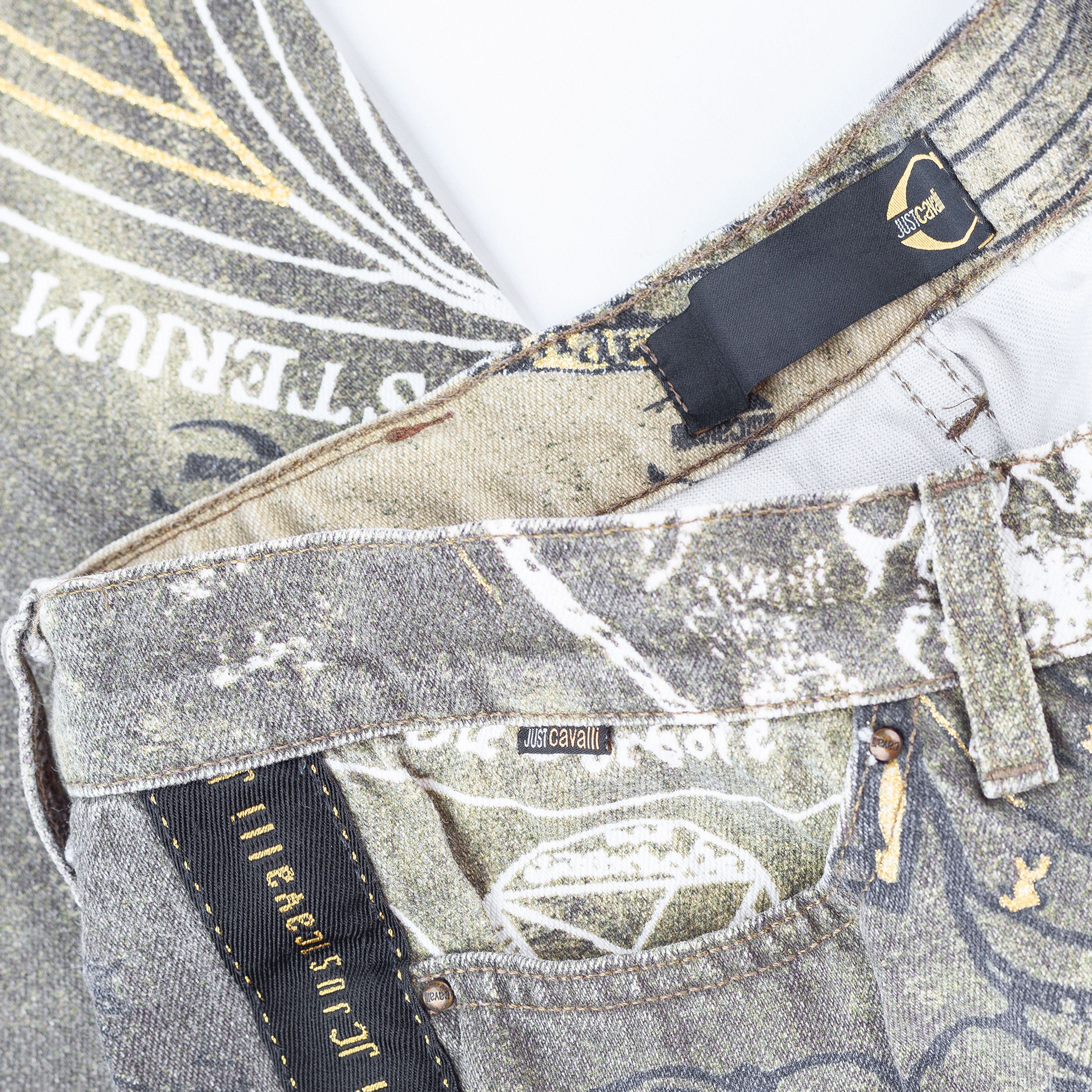 Just Cavalli Just Cavalli AW 2003 Astrology Vintage Pants (M) Size US 27 - 8 Thumbnail