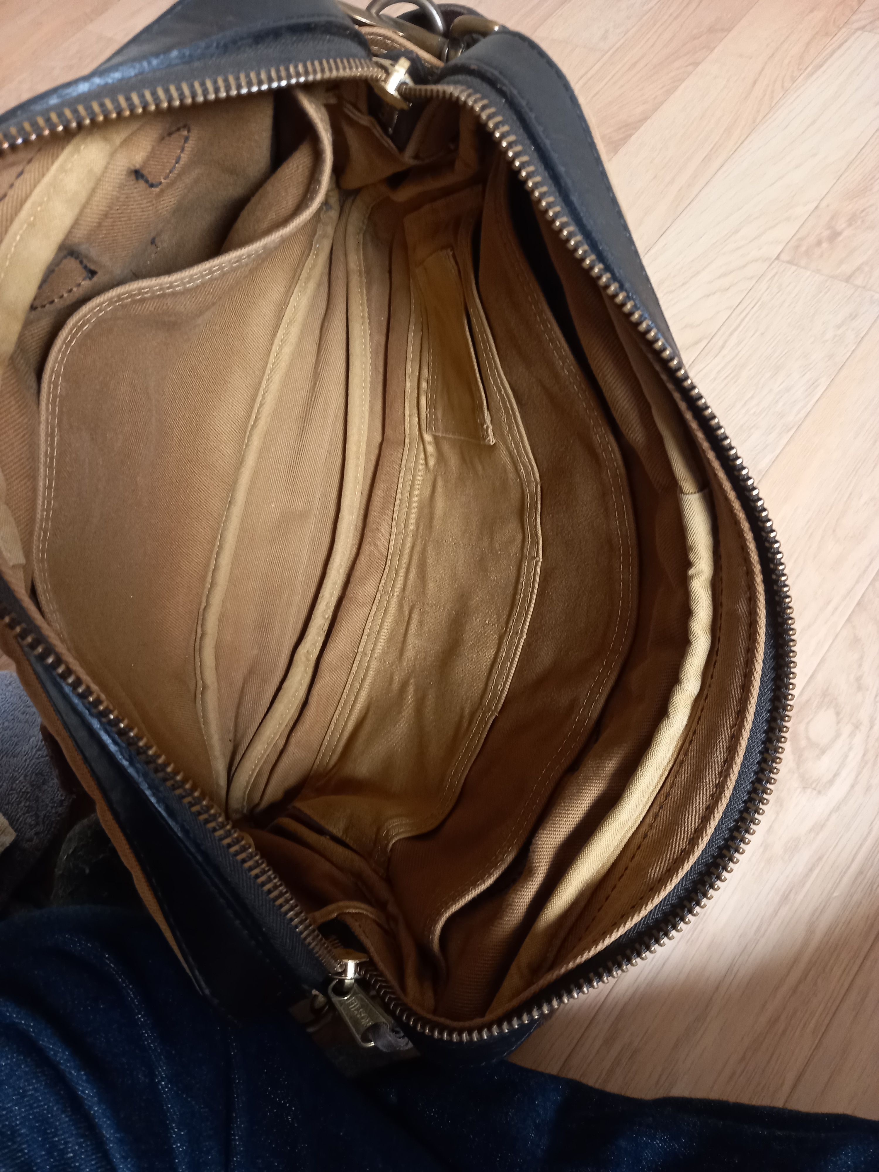 Filson Filson Rugged Twill 256 Briefcase - Tan (Made in USA) Size ONE SIZE - 7 Thumbnail