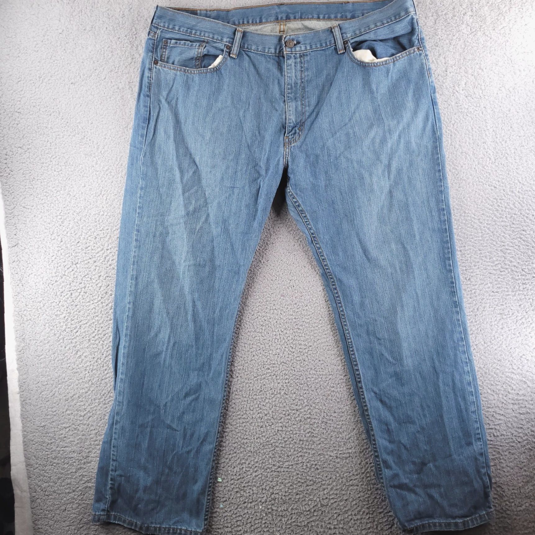 Levi's Levi's Jeans Mens 42x30 Blue 559 Relaxed Straight Fit Regular Waist 42 Inseam 30 Color Blue Size US 42 / EU 58 - 4 Thumbnail