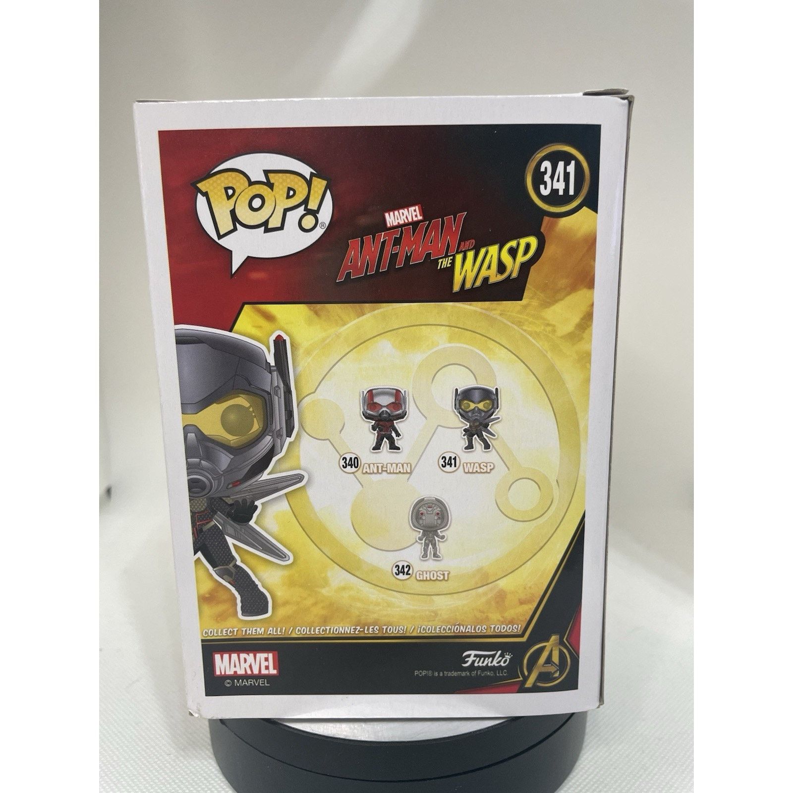 Marvel Comics Funko Pop! Vinyl: Marvel - Wasp #341 Chase Size ONE SIZE - 5 Thumbnail