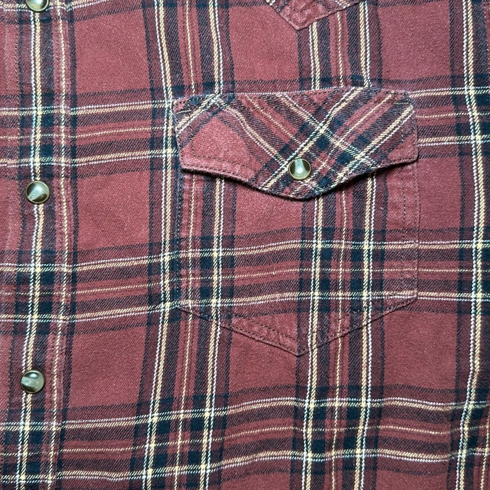 Cody James Cody James Western Flannel Long Sleeve Pearl Snap - XL Size US XL / EU 56 / 4 - 6 Thumbnail
