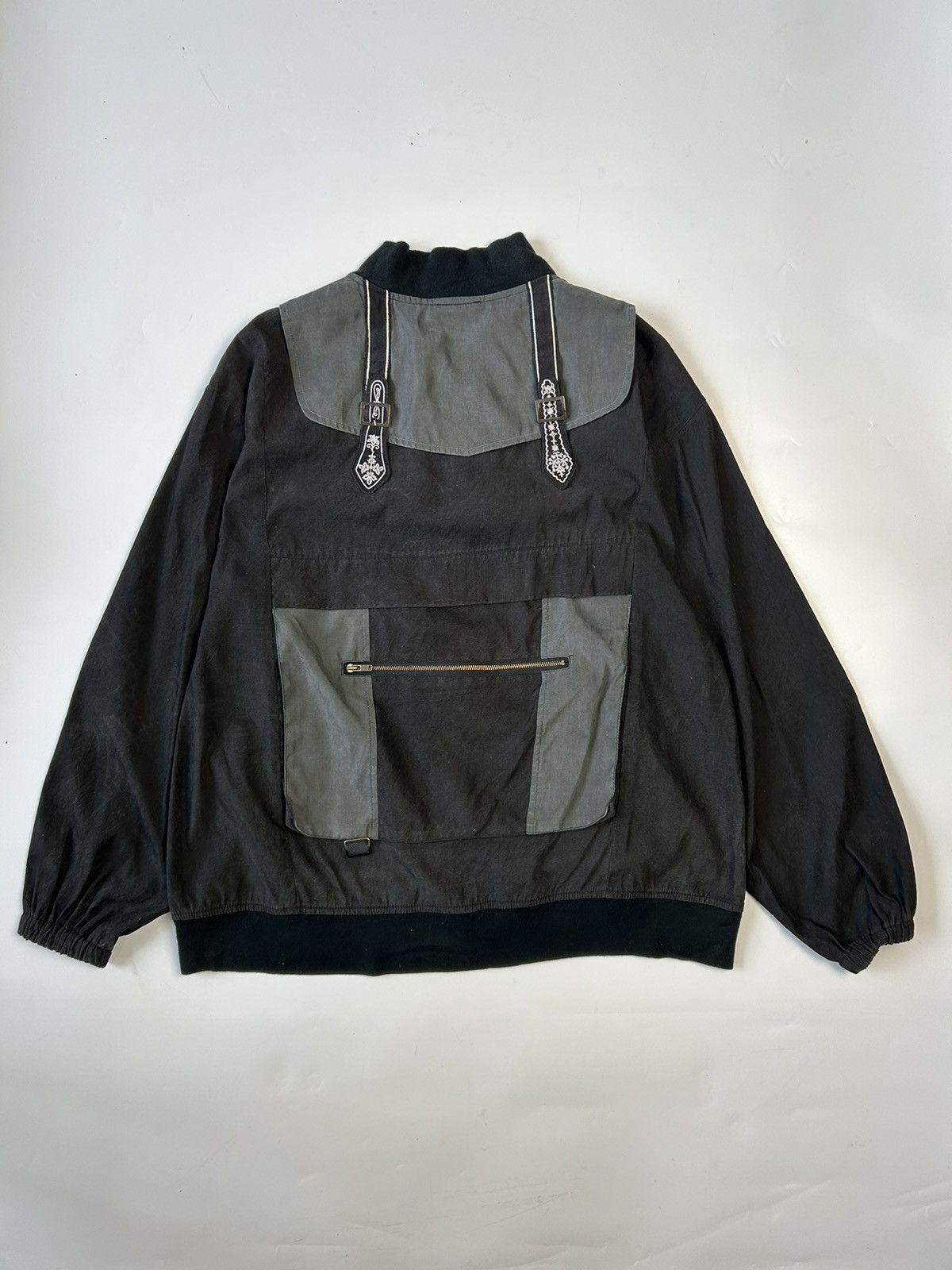Japanese Brand IS SCOLAR ZIPPER JACKET Size M / US 6-8 / IT 42-44 - 4 Thumbnail