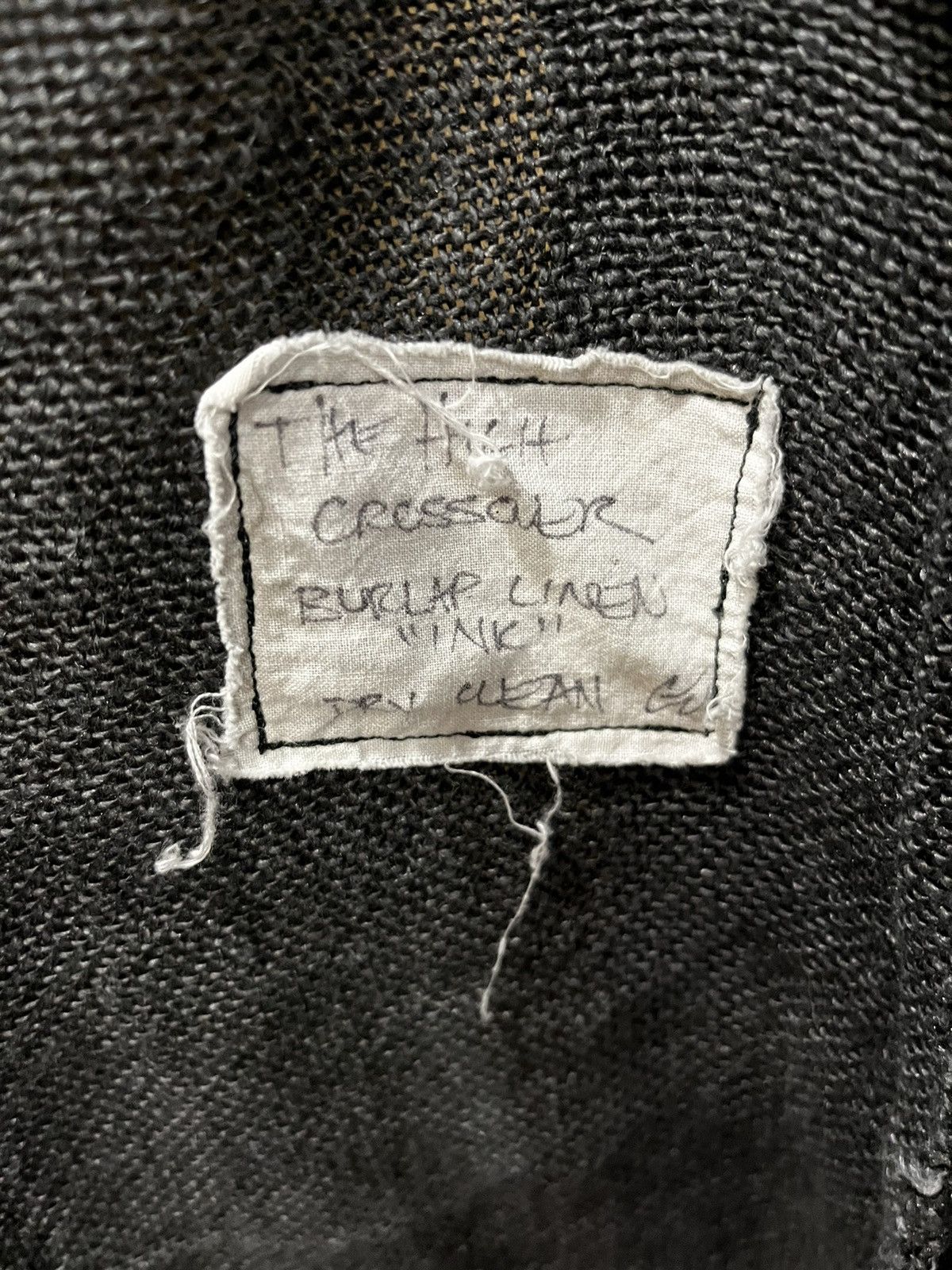 Greg Lauren 2013 Burlap Blazer Size 52L - 5 Thumbnail
