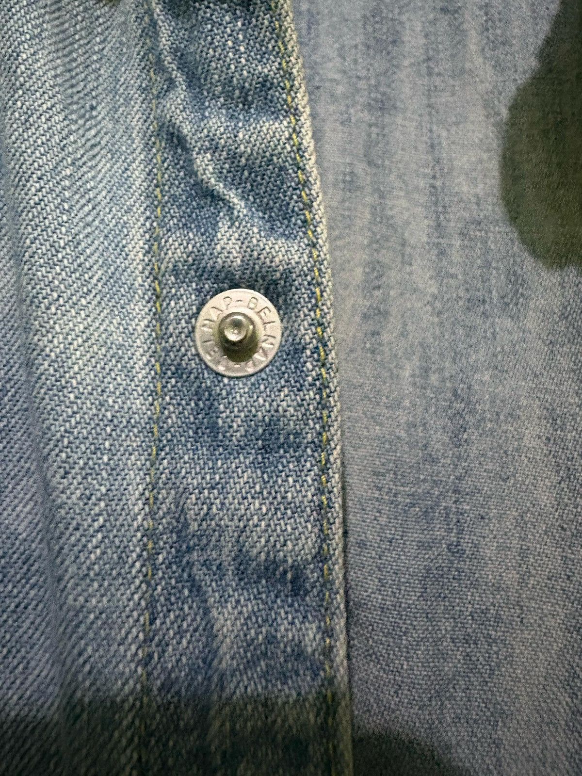 Levi's Vintage Clothing Vintage Levi's Western Shirt Button up Double Pocket Design Size US M / EU 48-50 / 2 - 11 Thumbnail