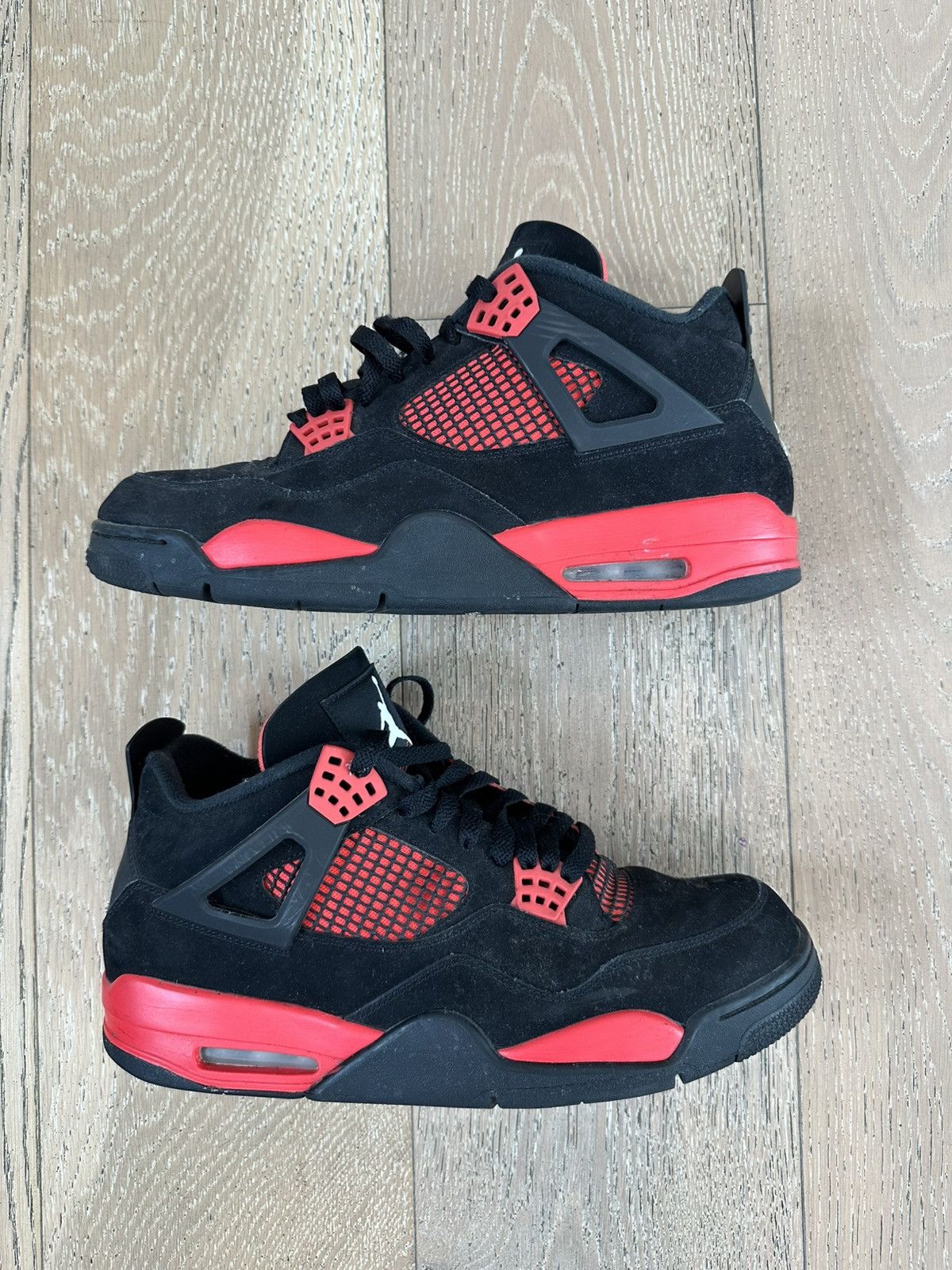 Jordan Brand Jordan 4 Retro Red Thunder Size US 12 / EU 45 - 4 Thumbnail