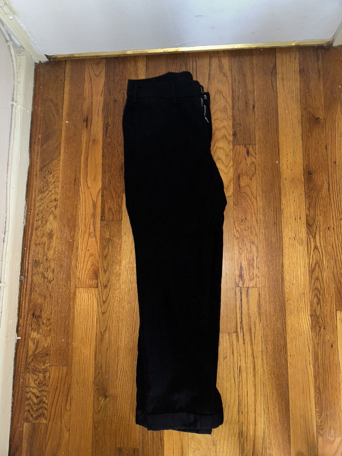 Yohji Yamamoto Yohji Yamamoto crop pants Size US 29 - 2 Thumbnail