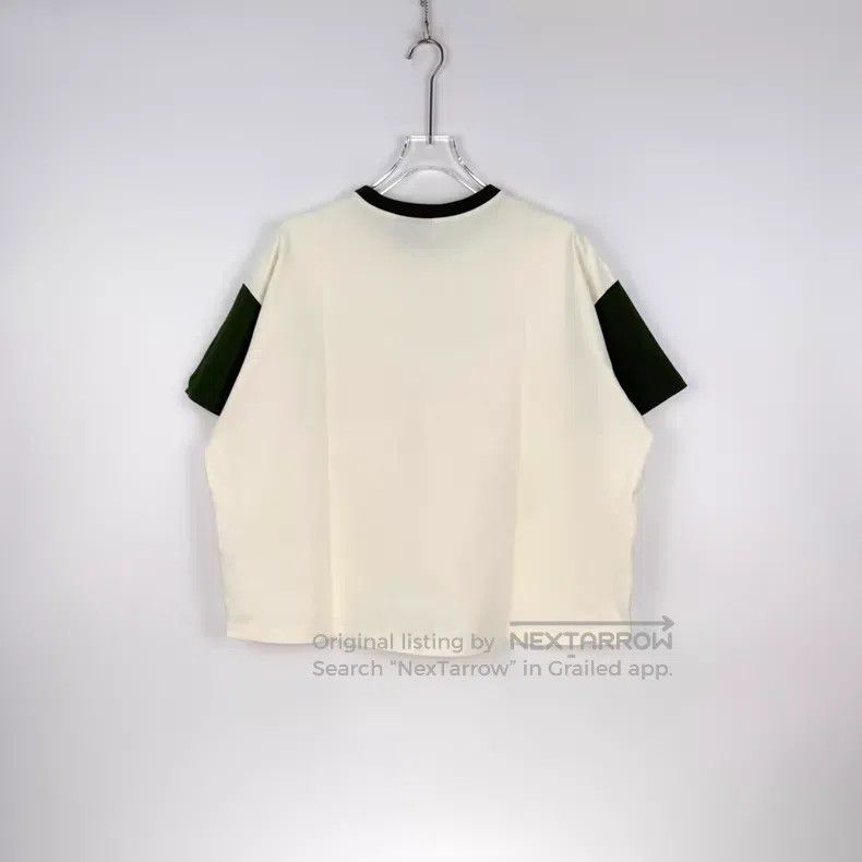 Loewe Loewe Beige White Long-sleeve with Large Logo Short-sleeve Size S / US 4 / IT 40 - 4 Thumbnail