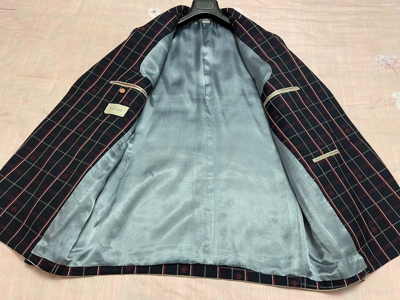 Gucci Gucci Little Bee Suit 2501-Nextarrow Size 48R - 3 Thumbnail