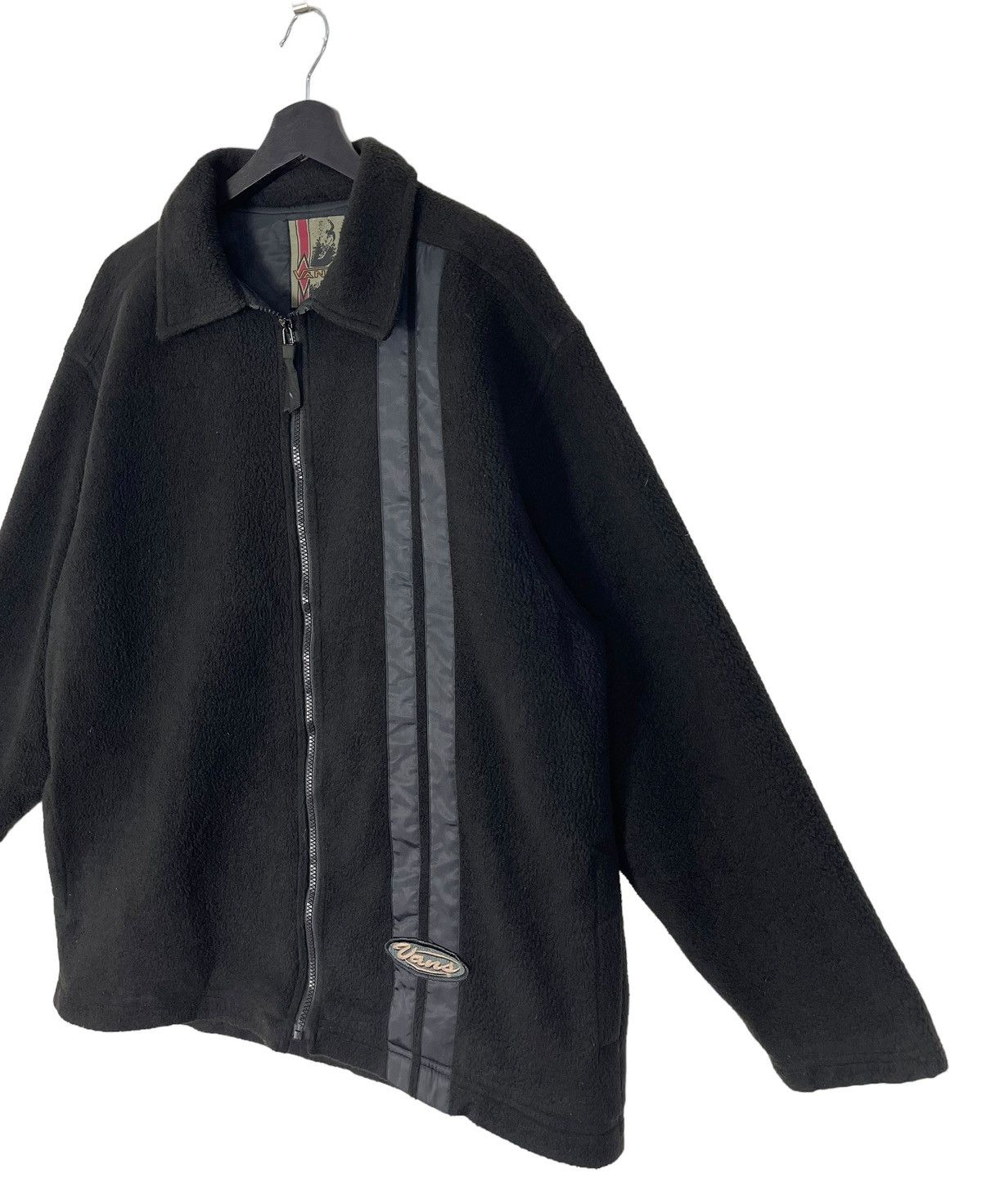 Vans 90s Vintage Vans Fleece Jacket Size US L / EU 52-54 / 3 - 3 Thumbnail