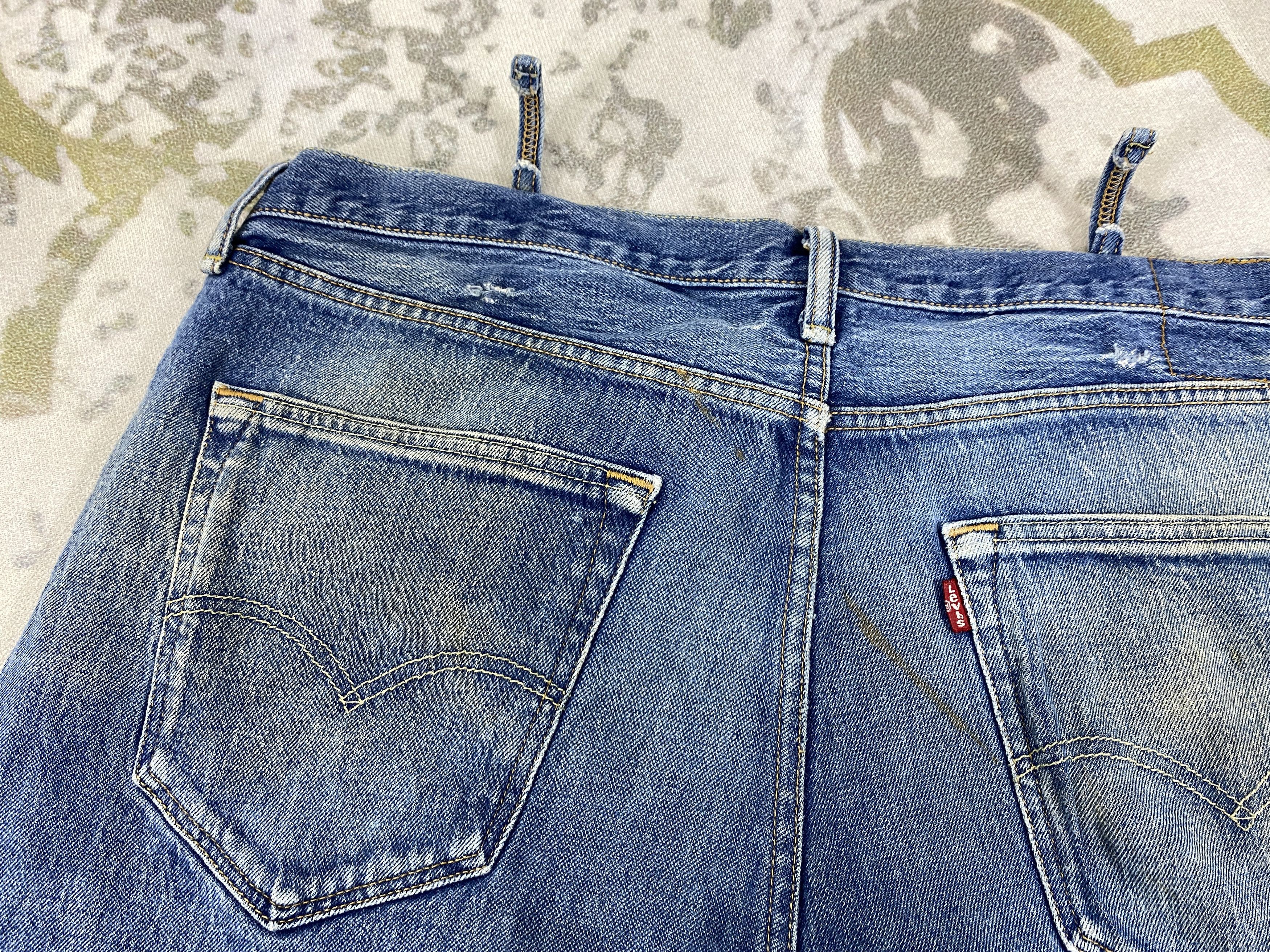 Levi's Dirty Blue Vintage Levi's 501 Jeans 38x32 Denim -JN1589 Size US 38 / EU 54 - 15 Thumbnail