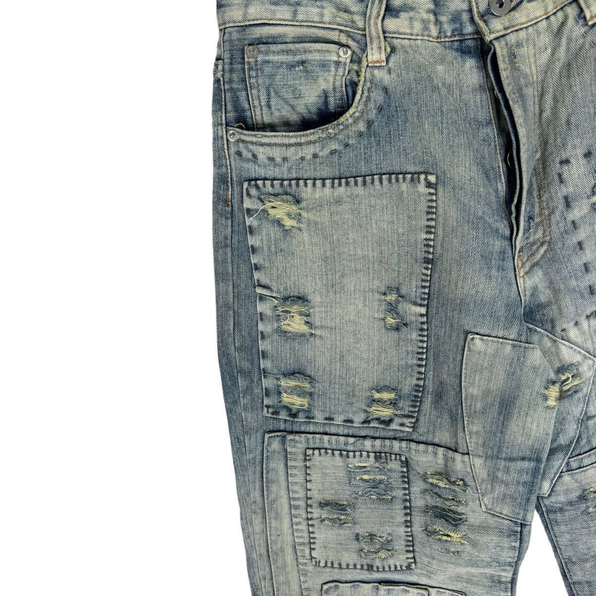 Japanese Brand ❄️TTU JAPAN PATCHWORK BORO DENIM DISTRESSED LIKE KAPITAL Size US 30 / EU 46 - 6 Thumbnail