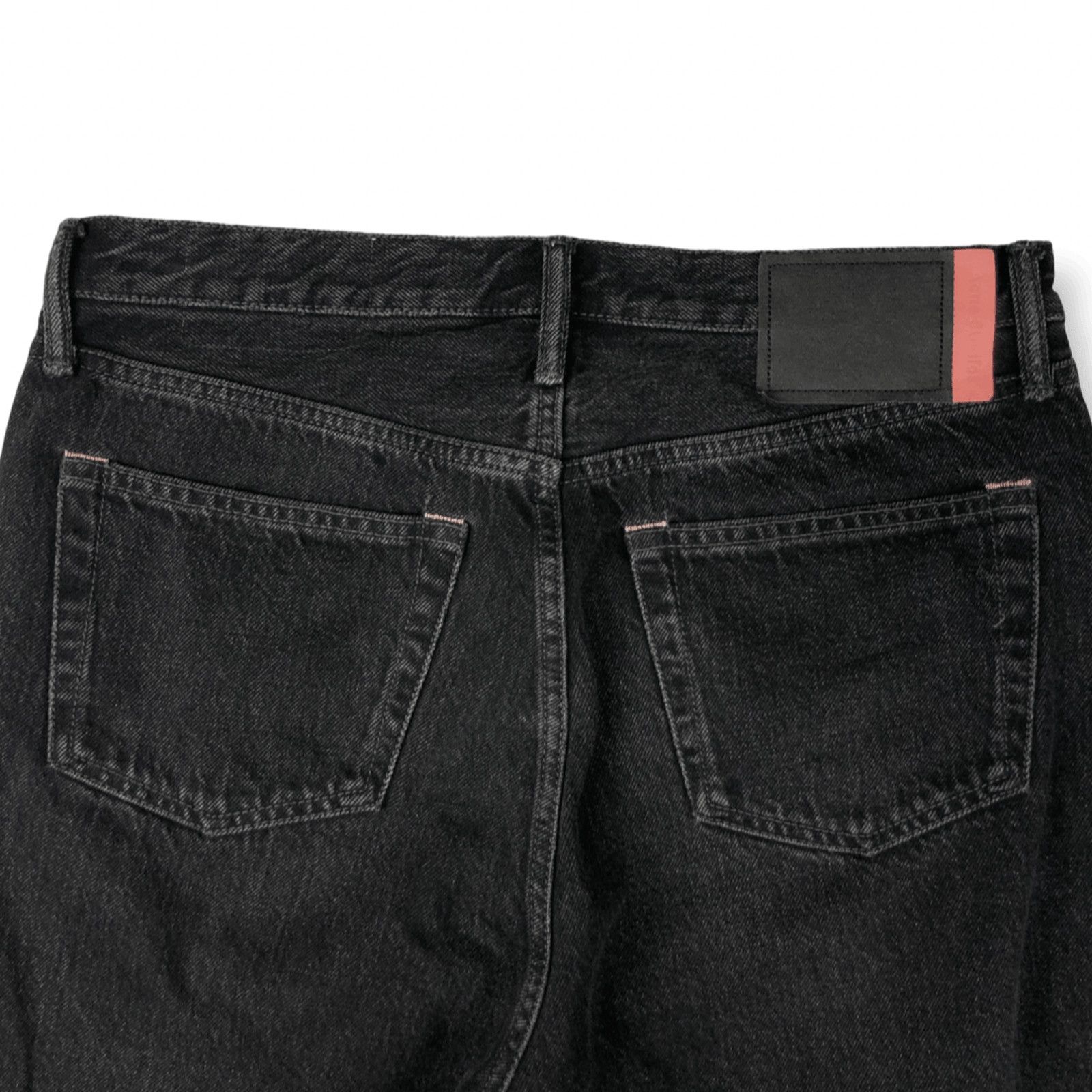 Acne Studios Acne Studios x Starter 1996 Logo Used Black Metal Jeans Size US 32 / EU 48 - 8 Thumbnail