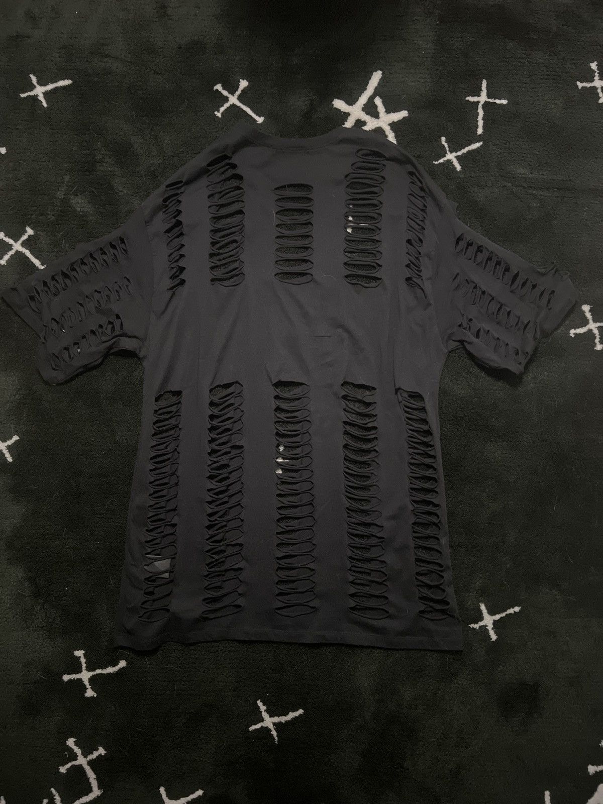 Raf Simons SS06 (Redux) - Flux Aetherium Cut Out T-Shirt Size US L / EU 52-54 / 3 - 6 Thumbnail
