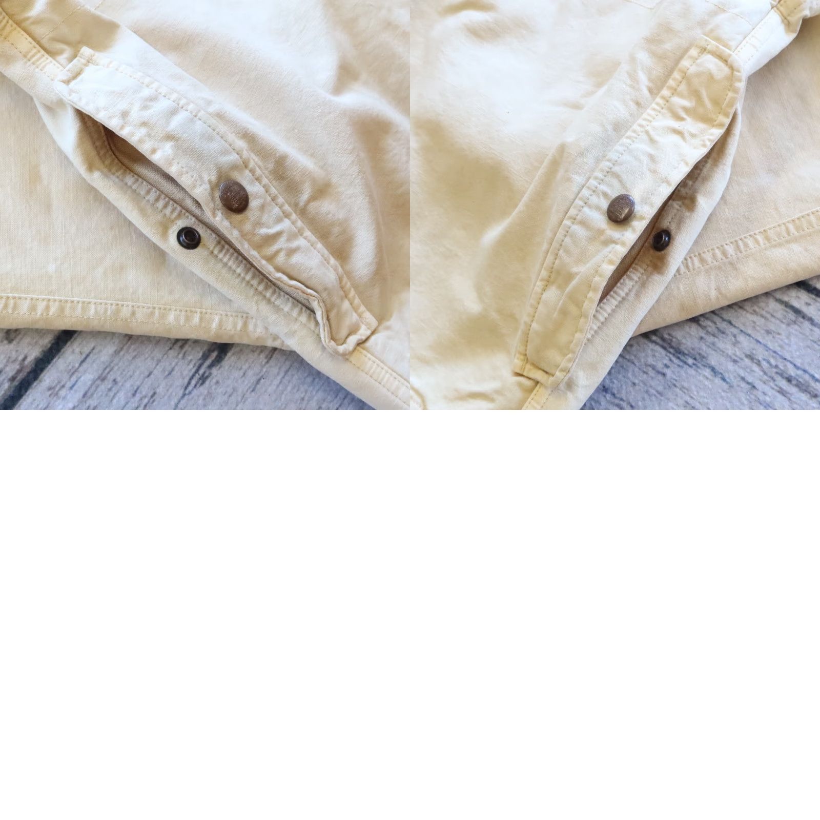 Doublet VINTAGE Double RL Ralph Lauren Trucker Jacket XS Men Beige Bomber Jacket Jacket Mens XS Beige Vintage Trucker Jacket Ralph Lauren Double RL Size US XS / EU 42 / 0 - 10 Thumbnail