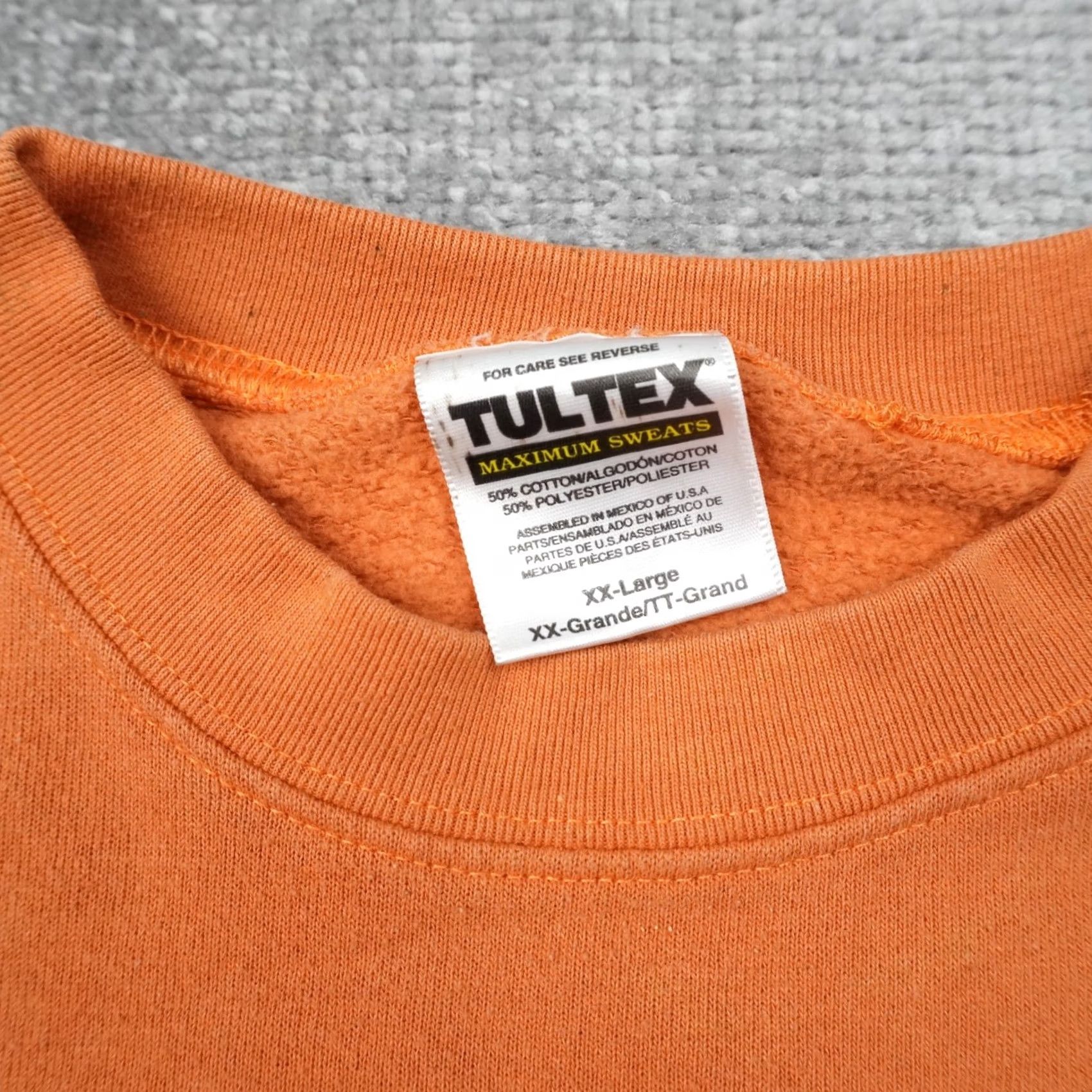 Thrasher VINTAGE University of Texas Thrashed Mens 2XL Orange Long Sleeve T-Shirt Size US XXL / EU 58 / 5 - 5 Thumbnail