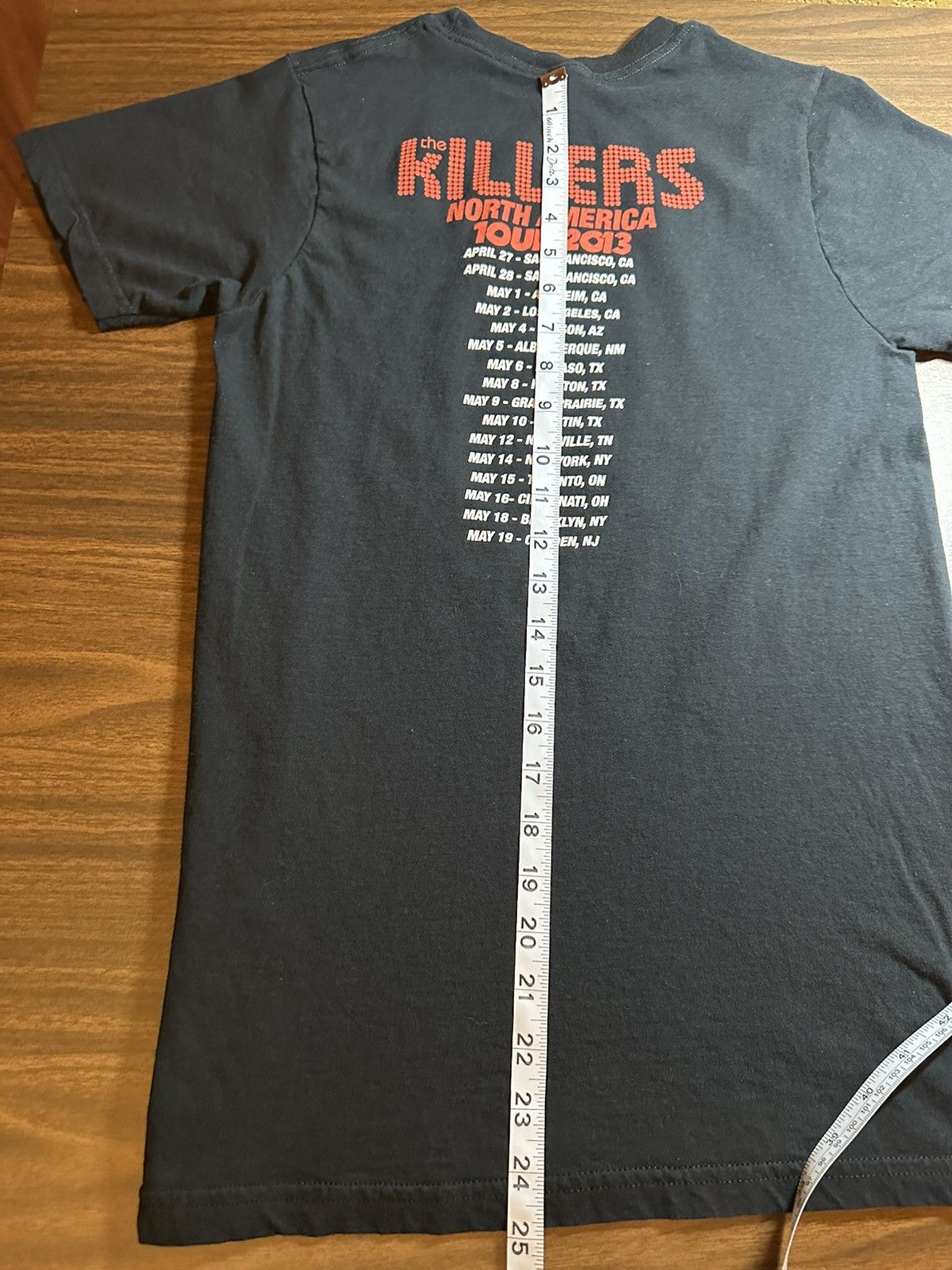 Band Tees 🎸 The Killers Battle Born tour band tee shirt Size US S / EU 44-46 / 1 - 7 Thumbnail