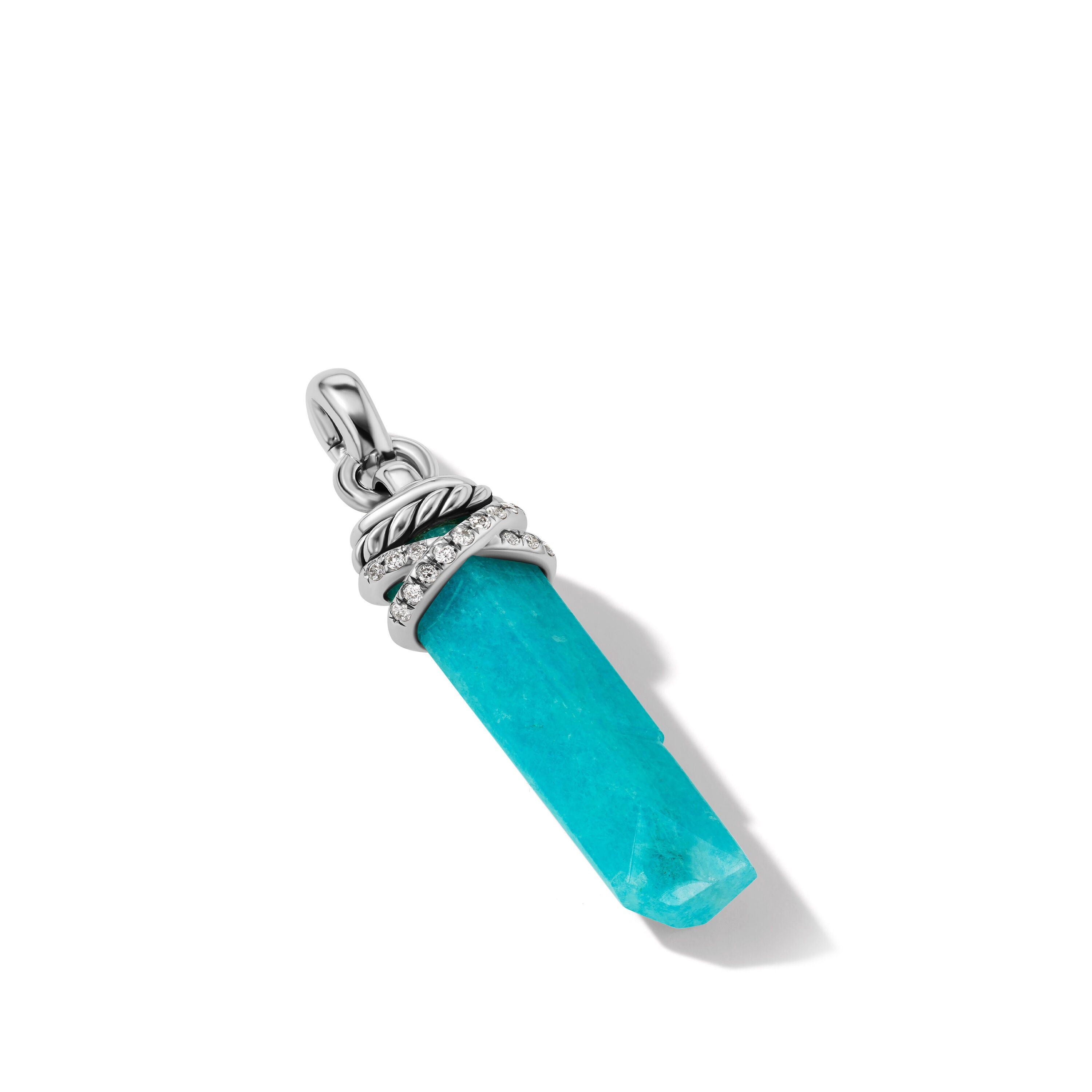 David Yurman o1w1db10526 D17553D Size:7/Amulet in Silver and Diamonds Size ONE SIZE - 2 Thumbnail