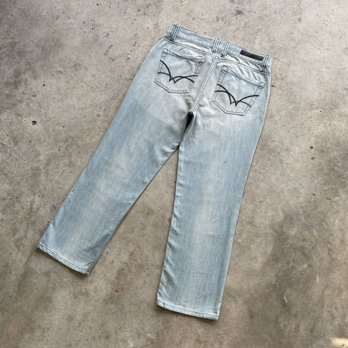 Japanese Brand W33x27 Vintage Japanese Denim Faded Jeans Pants Size US 33 - 13 Thumbnail