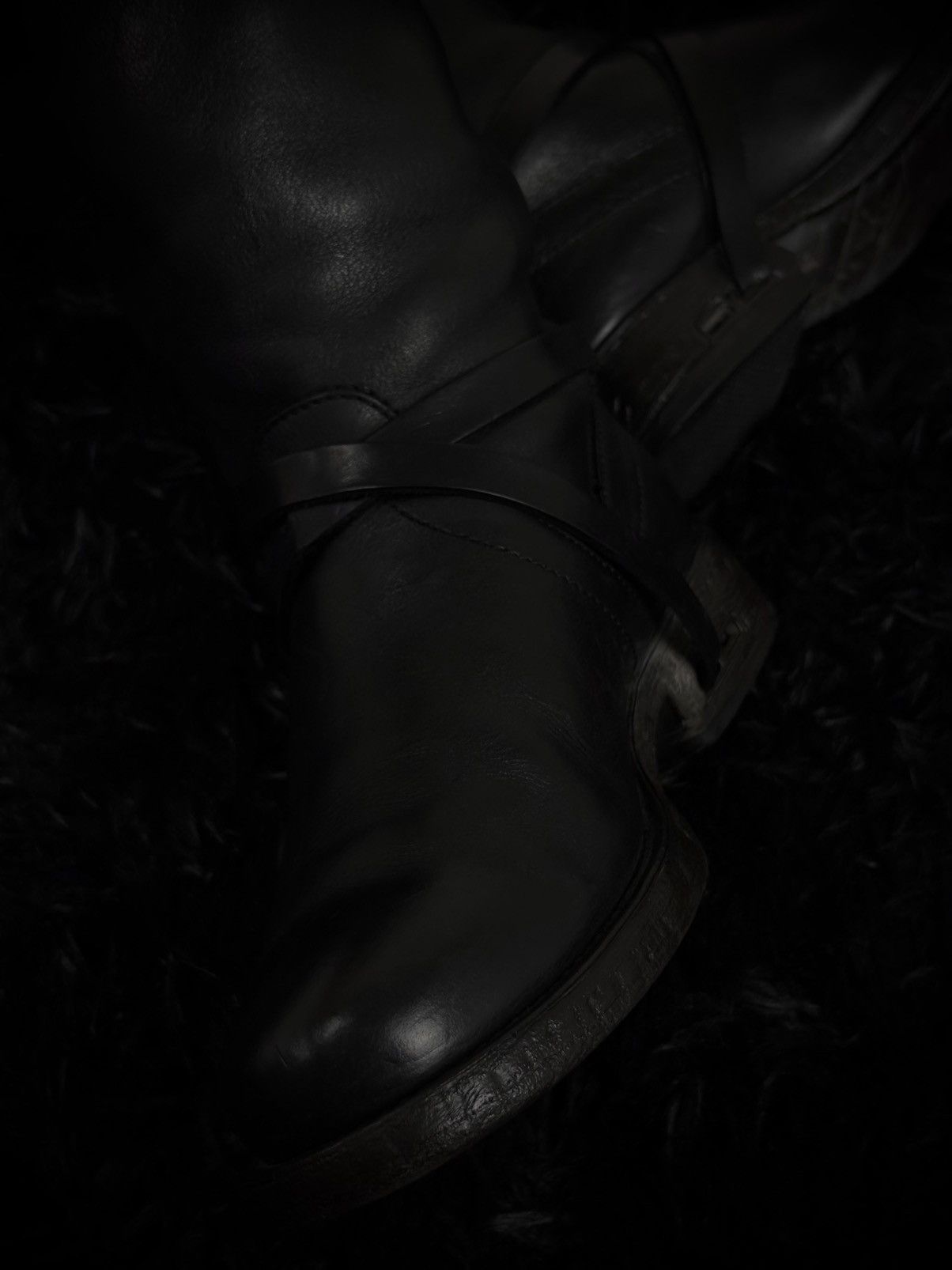 Archive Dirk Bikkembergs Avant Garde High Leather Boots