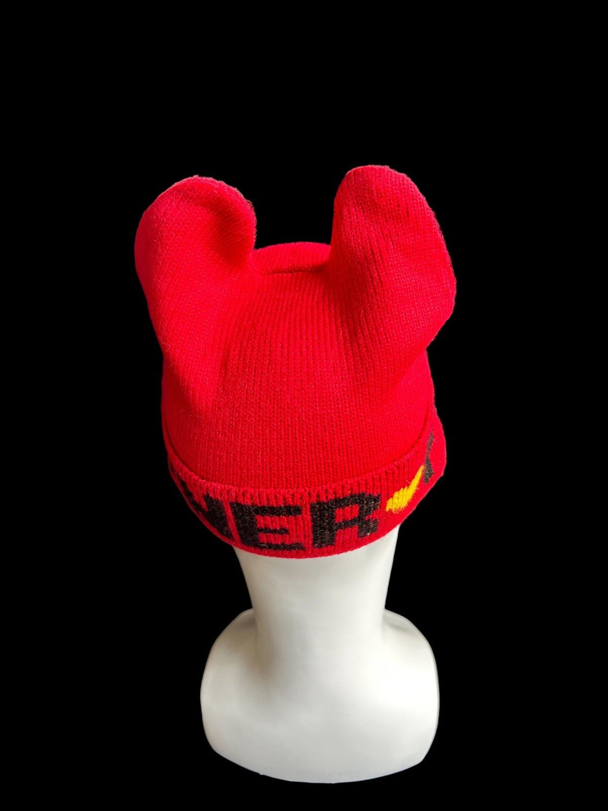 Japanese Brand × Kapital × Vintage DEVIL HORN Japanese Style Beanie Hats Rare 🎌☠️☠️ Size ONE SIZE - 3 Thumbnail