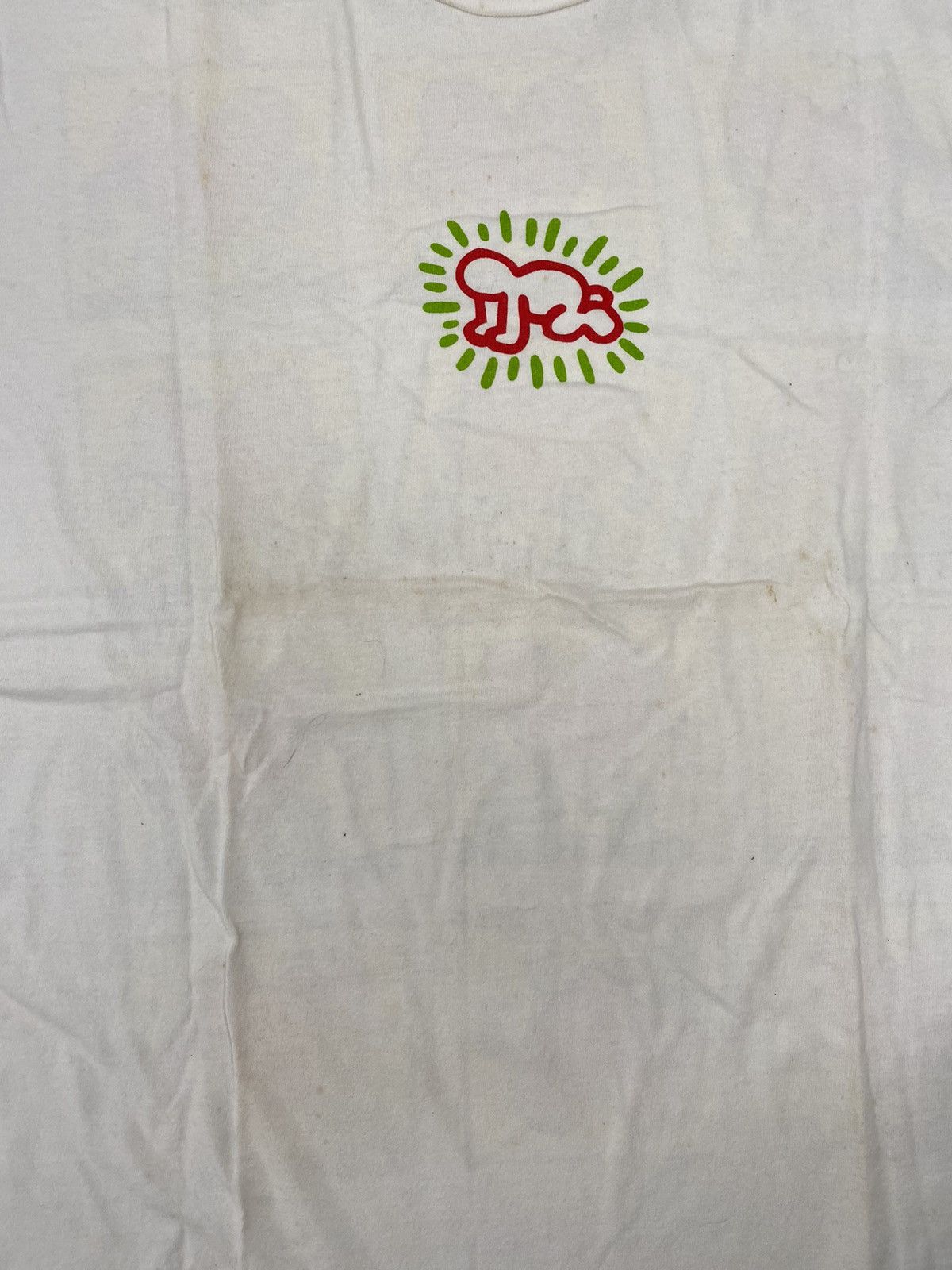 Keith Haring × Vintage Vintage Keith haring t-shirt Size US L / EU 52-54 / 3 - 6 Thumbnail