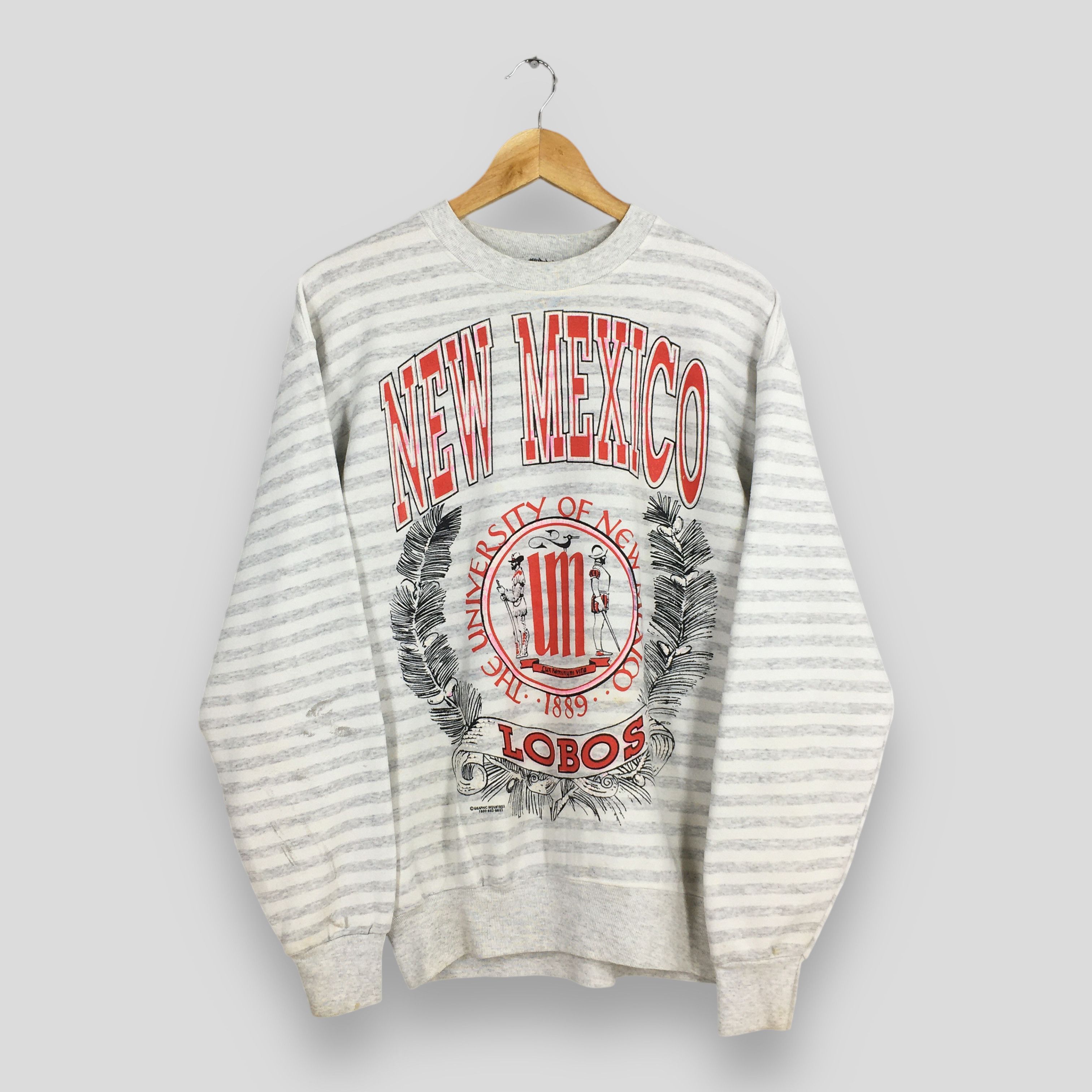 Other Vintage New Mexico Lobos NCAA Sweatshirt Large Size US L / EU 52-54 / 3 - 1 Thumbnail