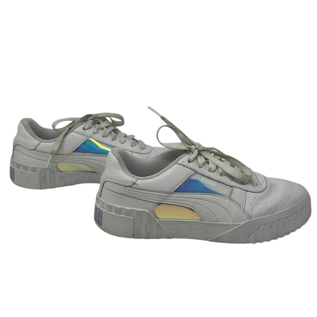 Puma PUMA Cali Glow White Iridescent Sneakers size 7 Size US 7 / IT 37 - 1 Thumbnail