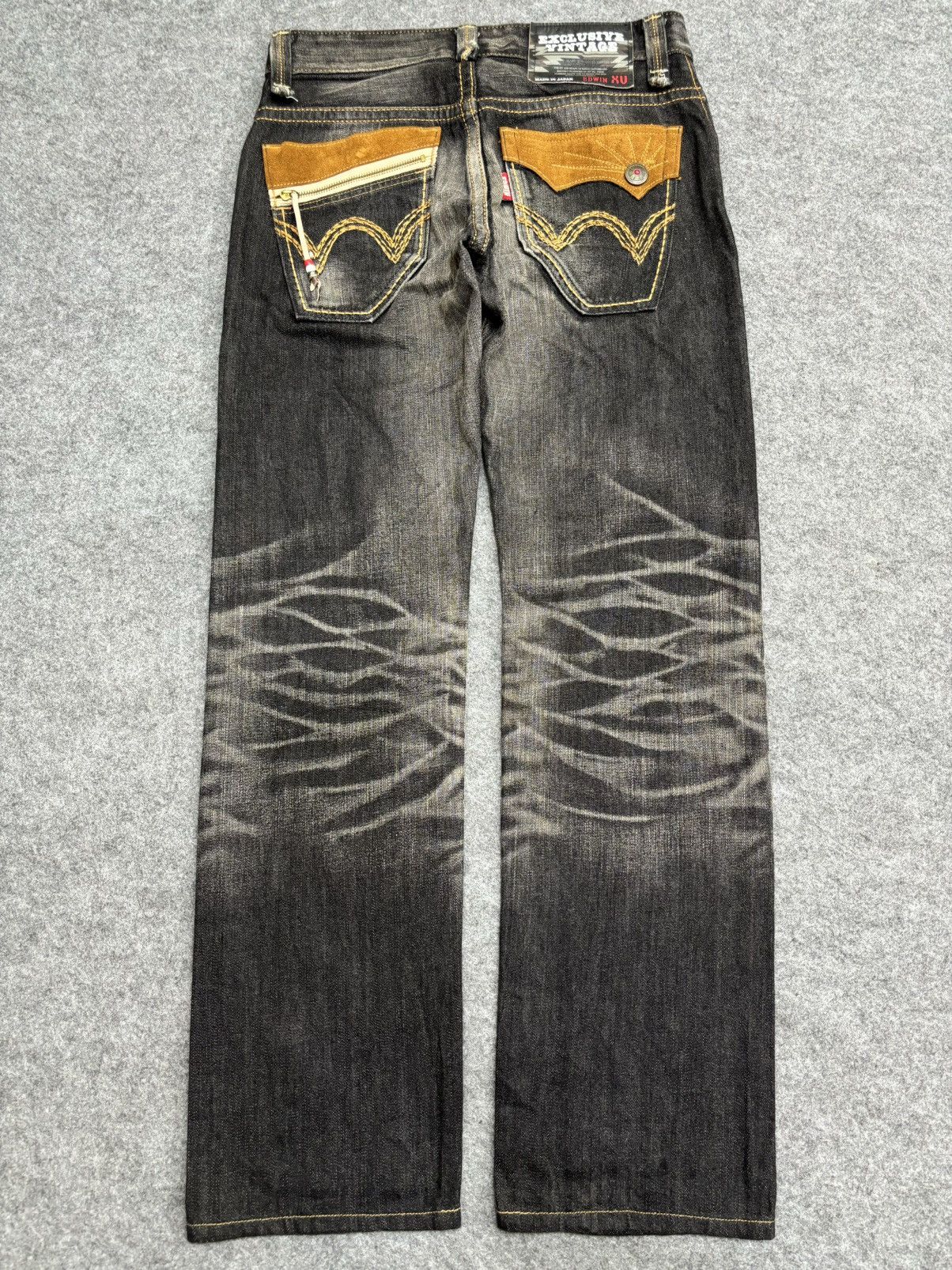 Edwin 💥Raw Fades💥Edwin 423XVS Raw Artisanal Fades Denim F480 Size US 31 - 10 Thumbnail