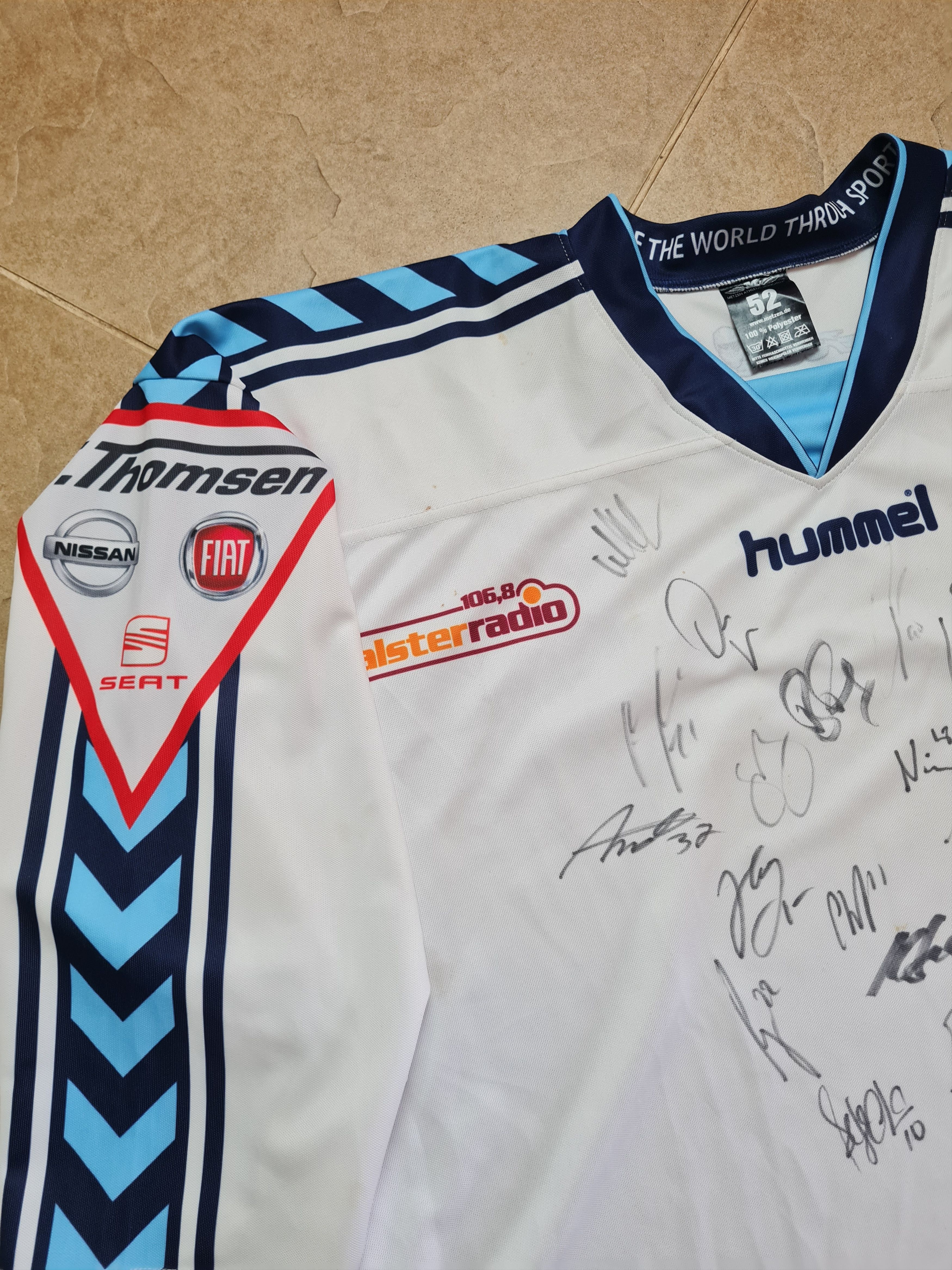 Other HAMBURG FREEZERS Humeel Shirt Maglia Camiseta kit Hockey Size US XXL / EU 58 / 5 - 13 Thumbnail