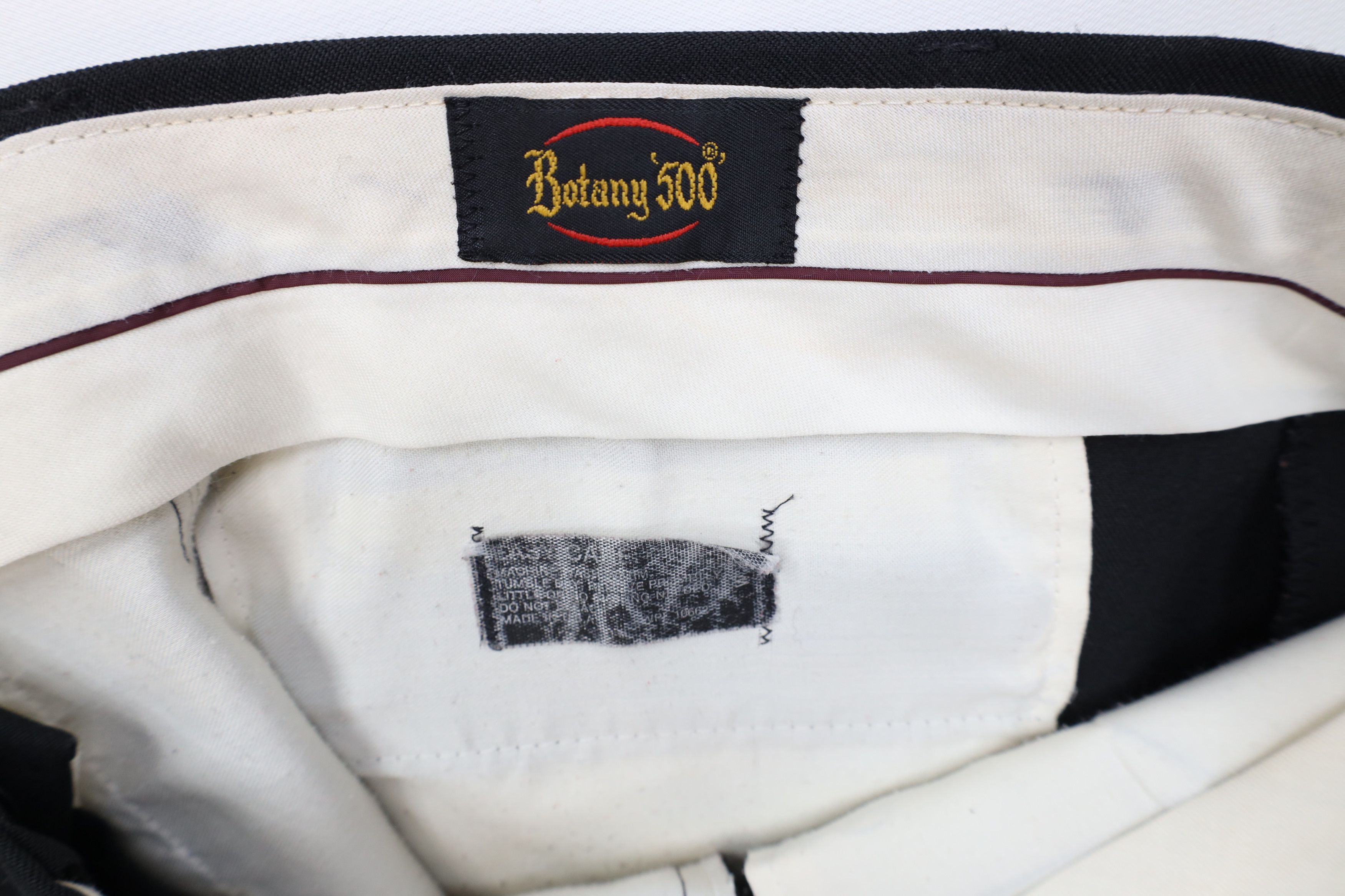 Vintage Vintage 70s Streetwear Flared Wide Leg Chino Pants Black USA Size US 36 / EU 52 - 7 Thumbnail