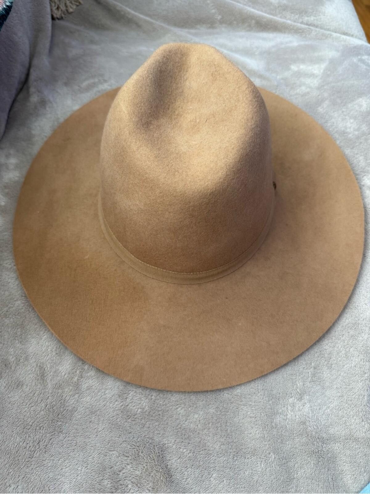 J.Crew Wide Brim Wool Fedora Hat - Camel | Grailed display picture 3