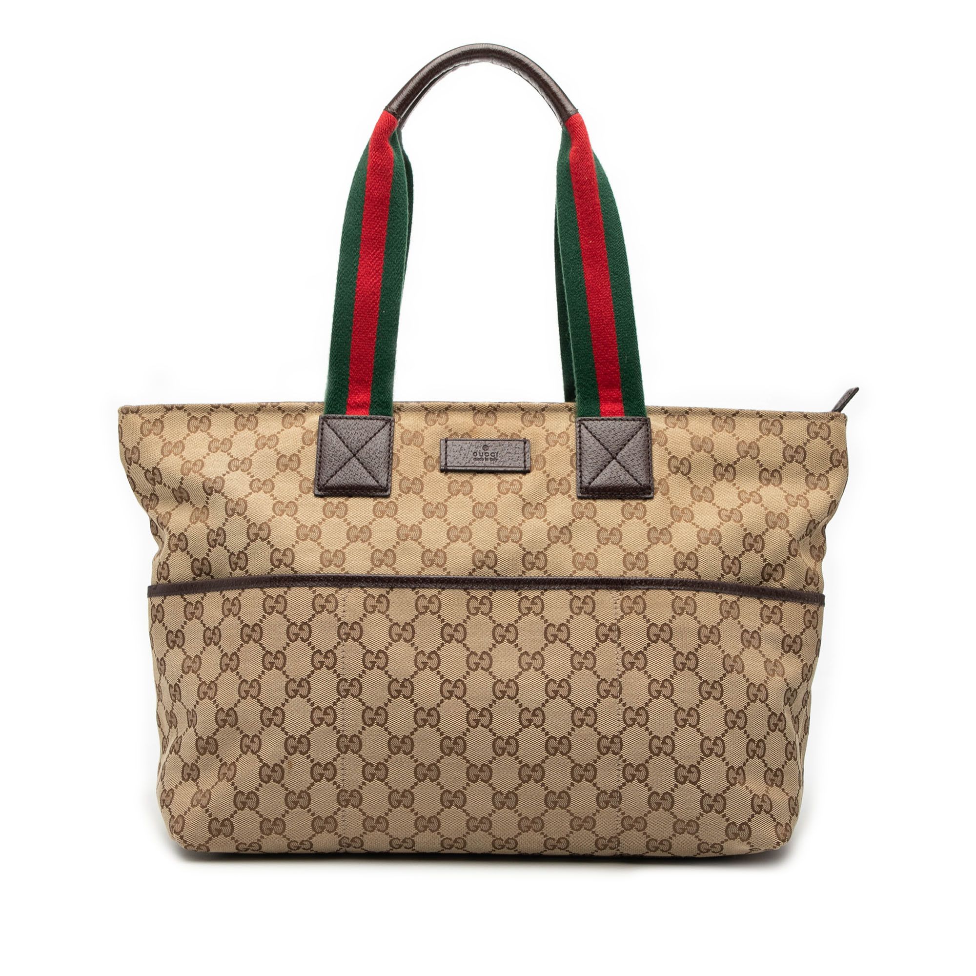 Gucci Gucci GG Canvas Web Tote Size ONE SIZE - 1 Thumbnail