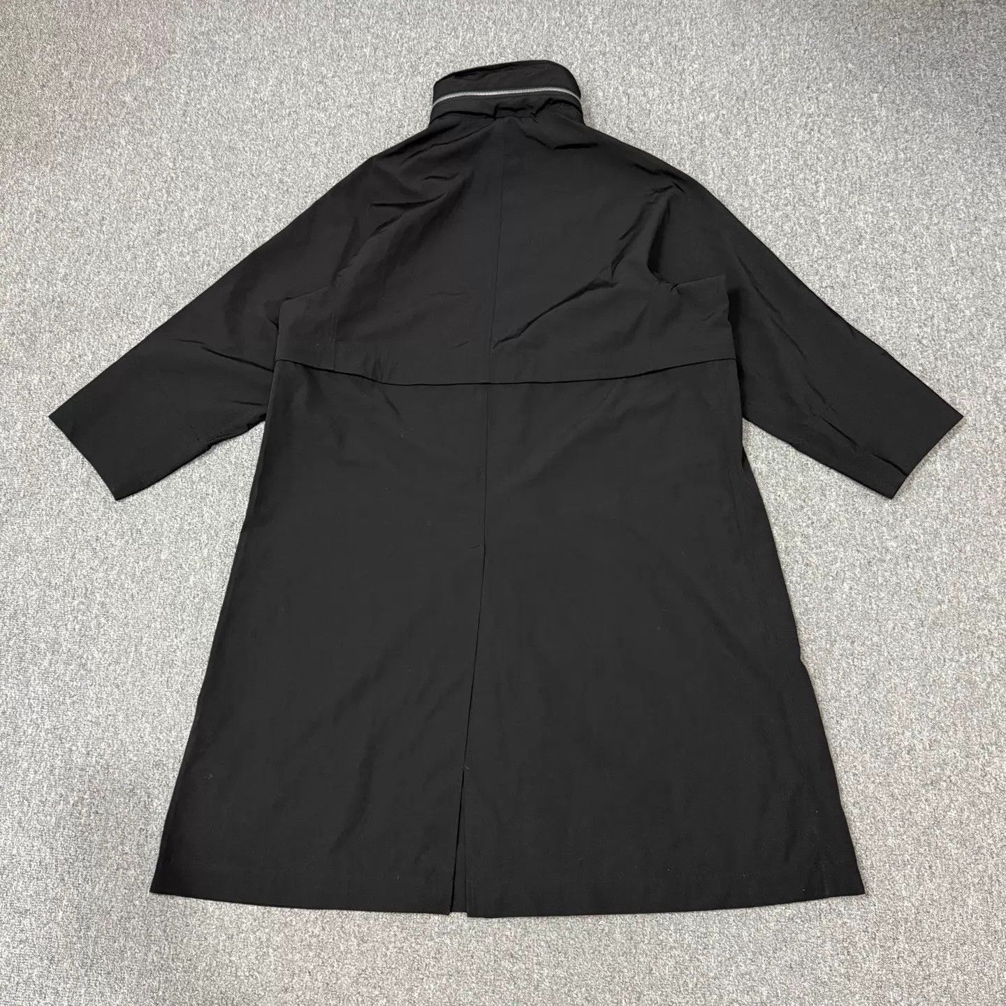 Loewe Loewe Black Button-Front Trench Coat Size 34 99 New Size XXS / US 00 / IT 34 - 2 Thumbnail