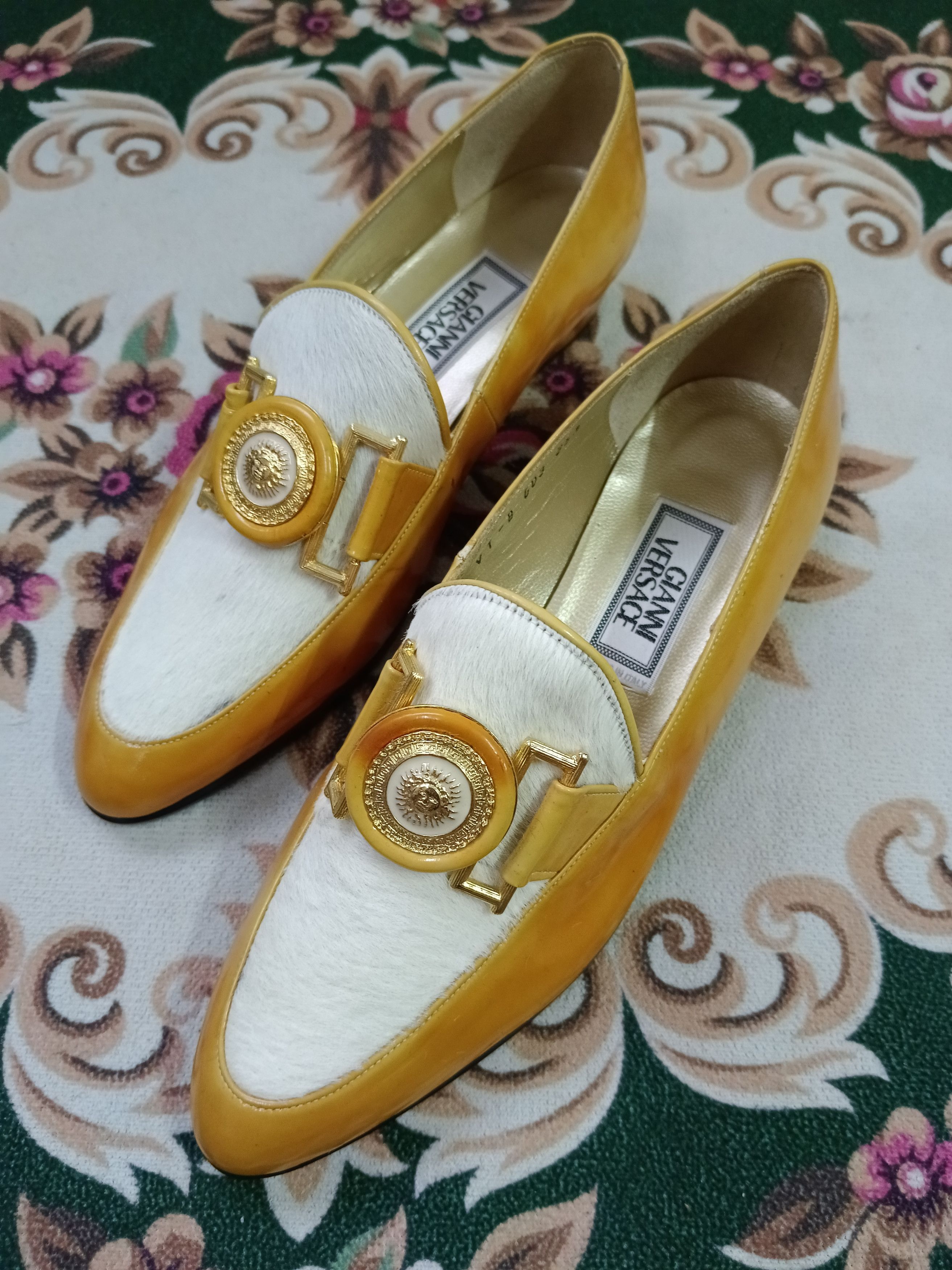 Versace Gianni Versace Medusa Head Buckle Loafer Size US 5.5 / IT 35.5 - 3 Thumbnail